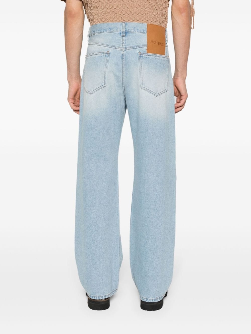 Le De NÃ®mes Droit straight-leg jeans - 4