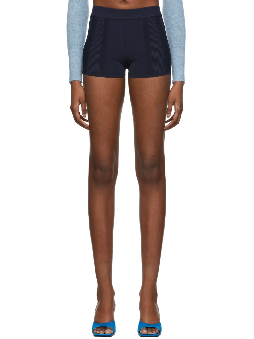 Navy 'Le Short Basgia' Shorts - 1