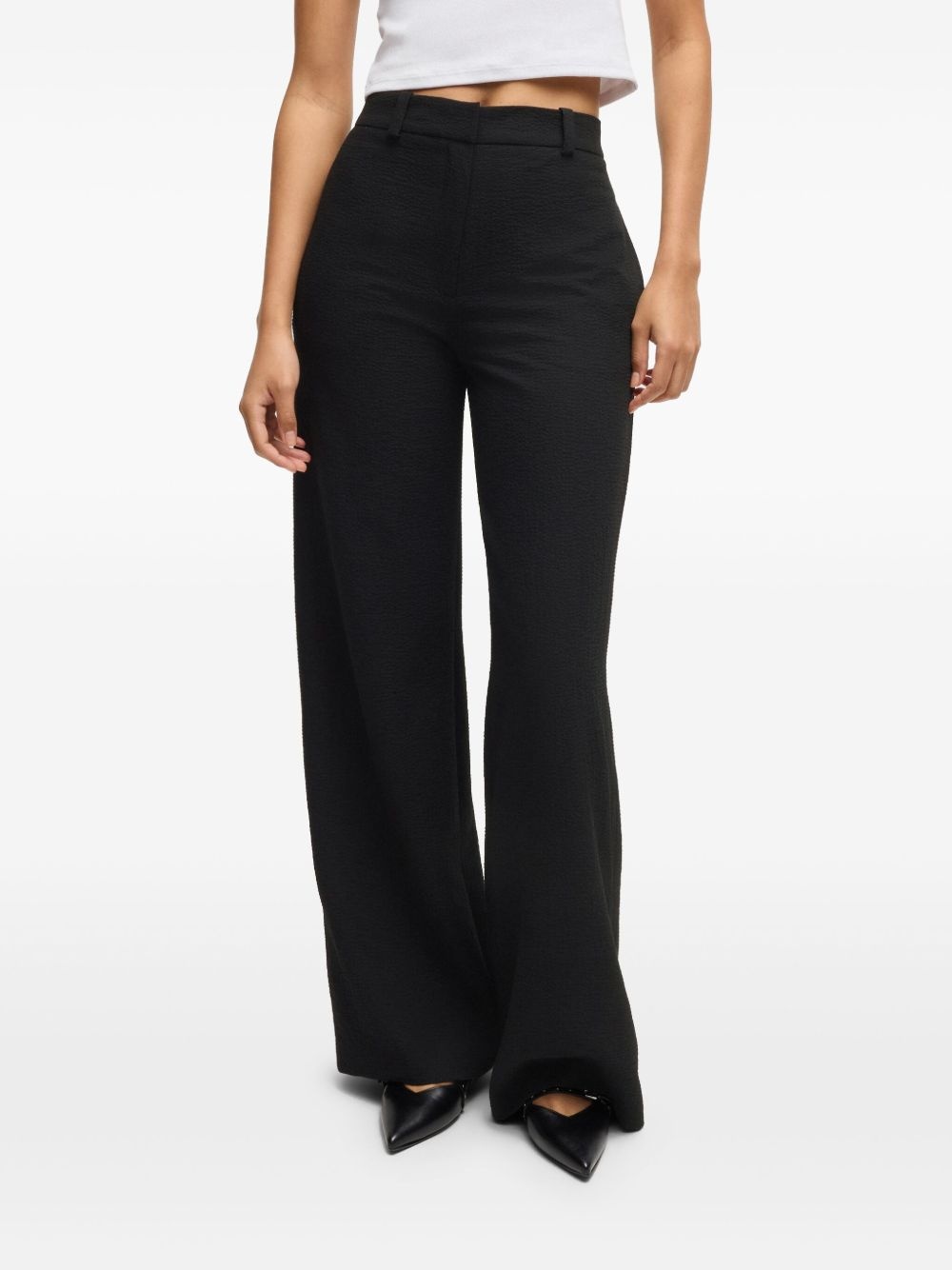high-waisted trousers - 2