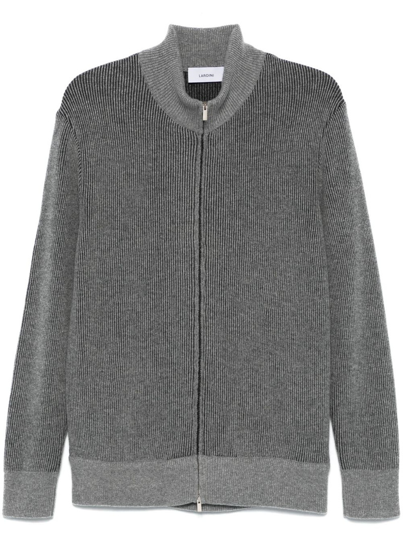 ribbed cardigan 1