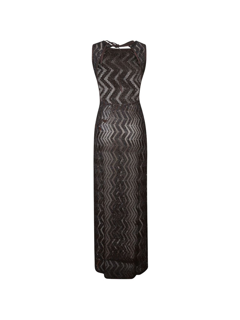 Missoni zigzag-pattern maxi dress outlook