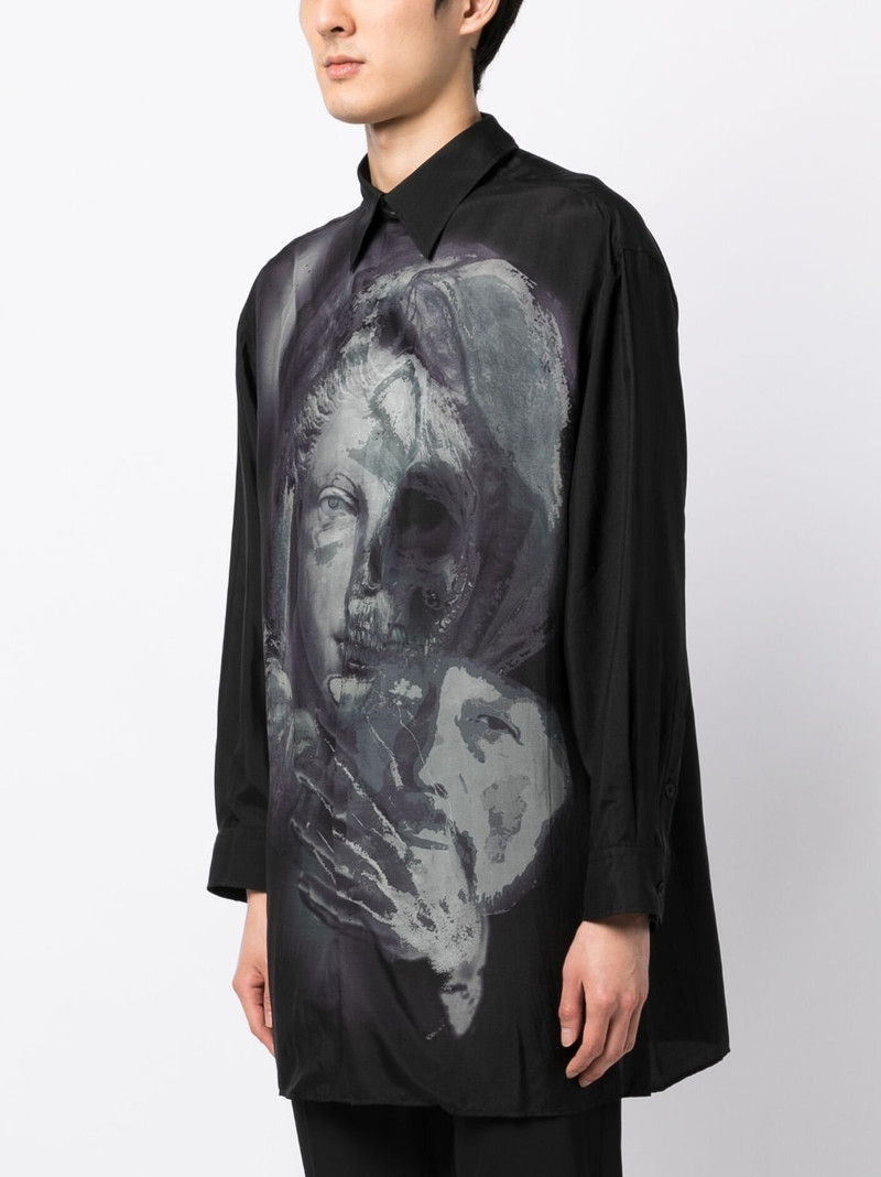 graphic-print silk shirt 3