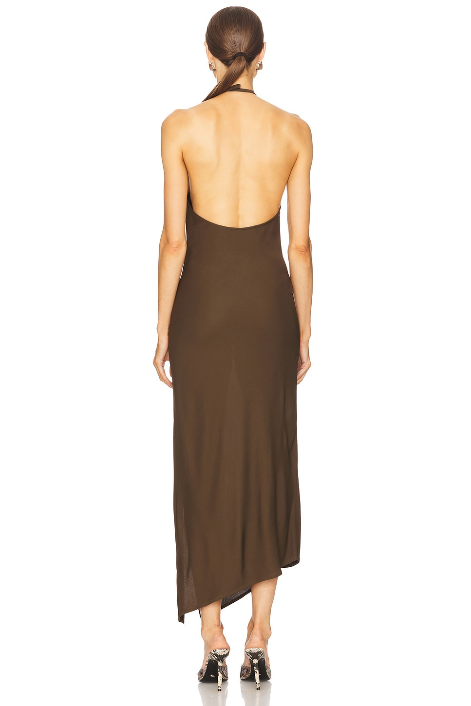 Halter Neck Gown - 3