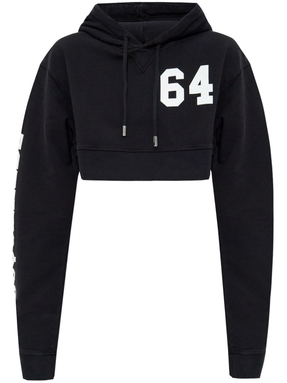 logo-print hoodie - 1