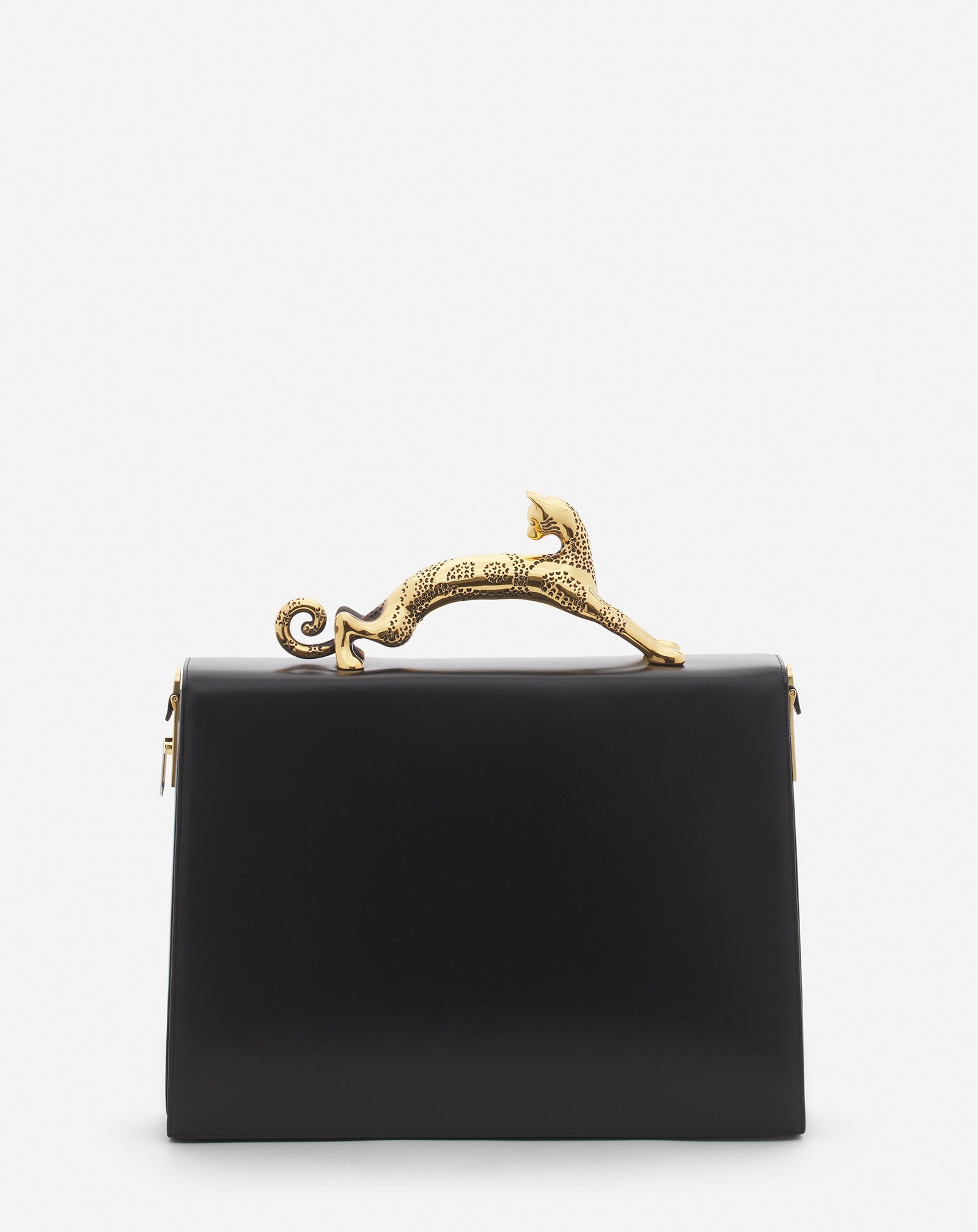 LANVIN X FUTURE PENCIL LEATHER BRIEFCASE - 4