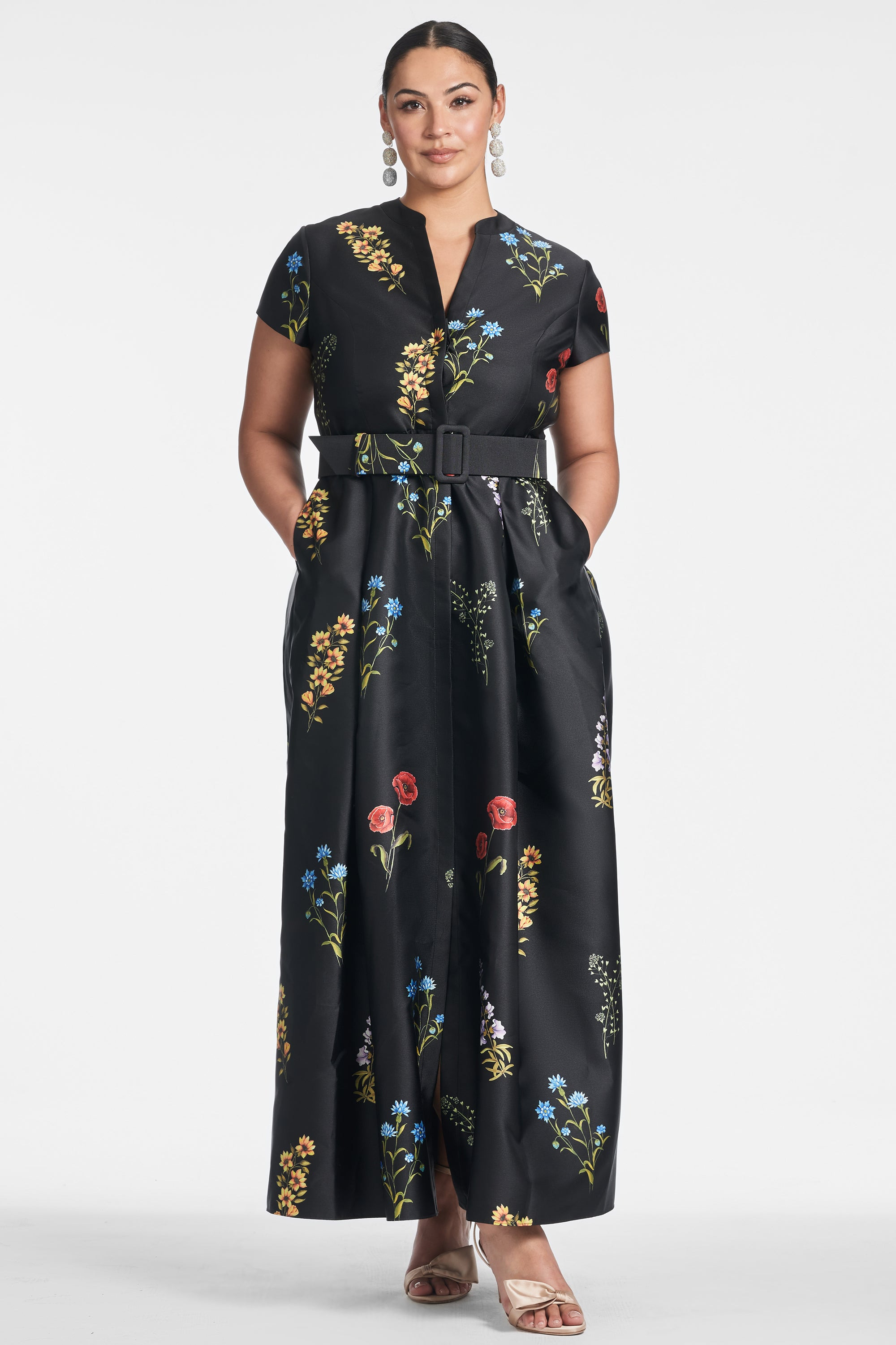 Marta Gown - Noir Bouquet - 6