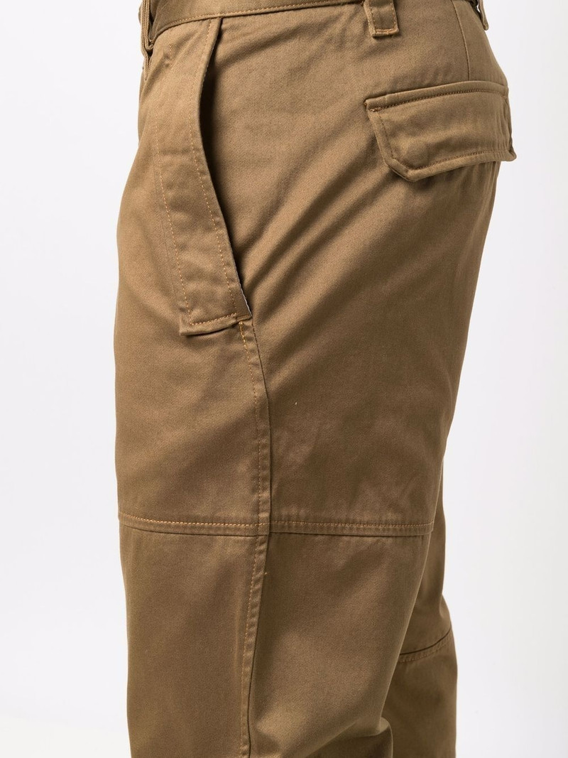 Green Label panelled trousers 5