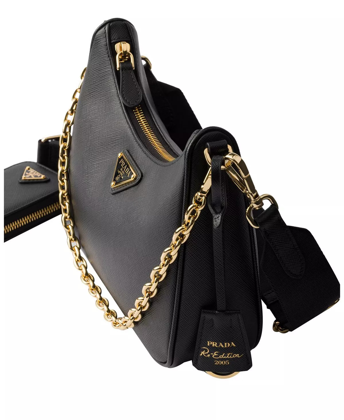 Re-Edition 2005 Saffiano Leather Bag - 6