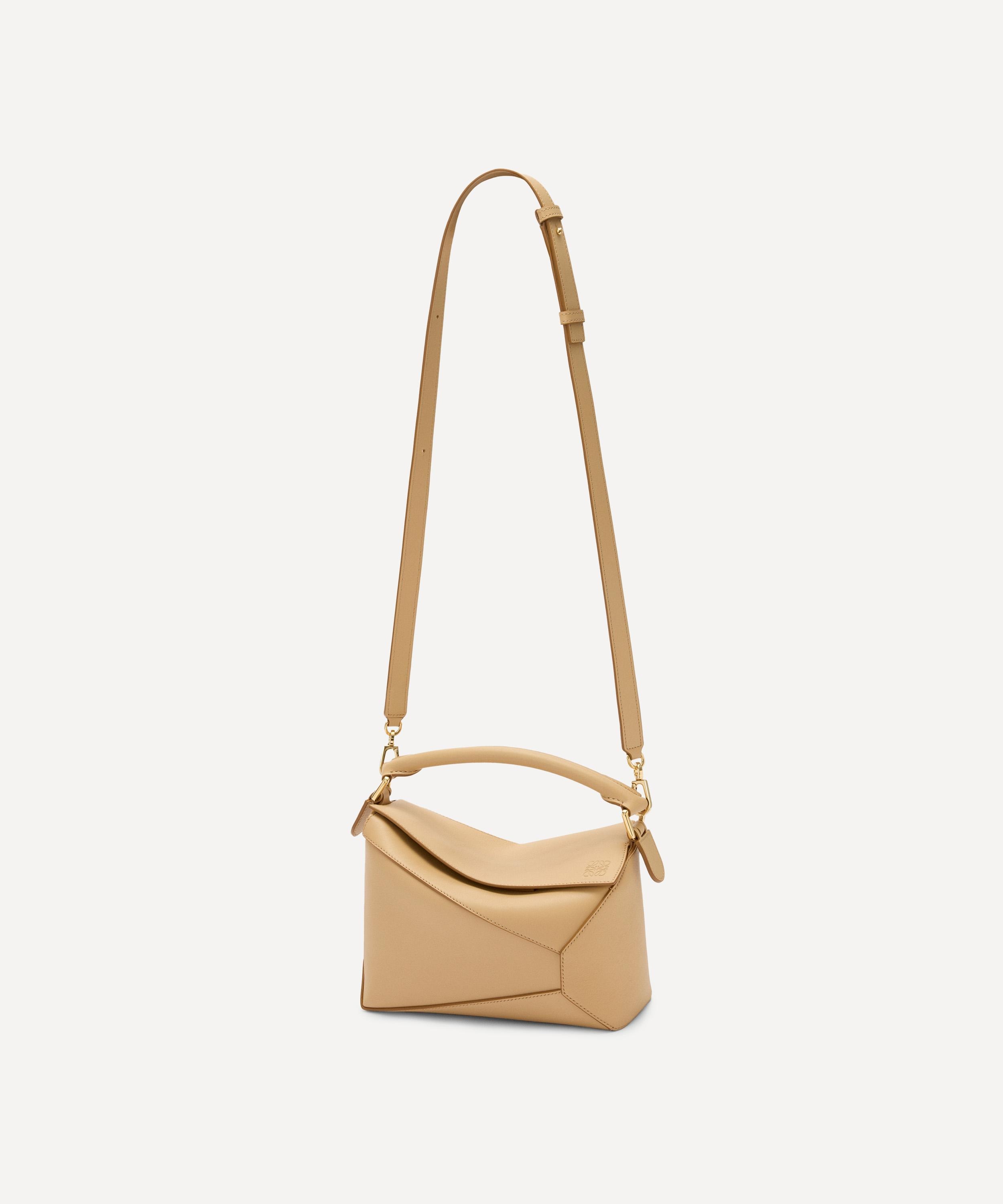 Small Puzzle Edge Top Handle Bag - 8