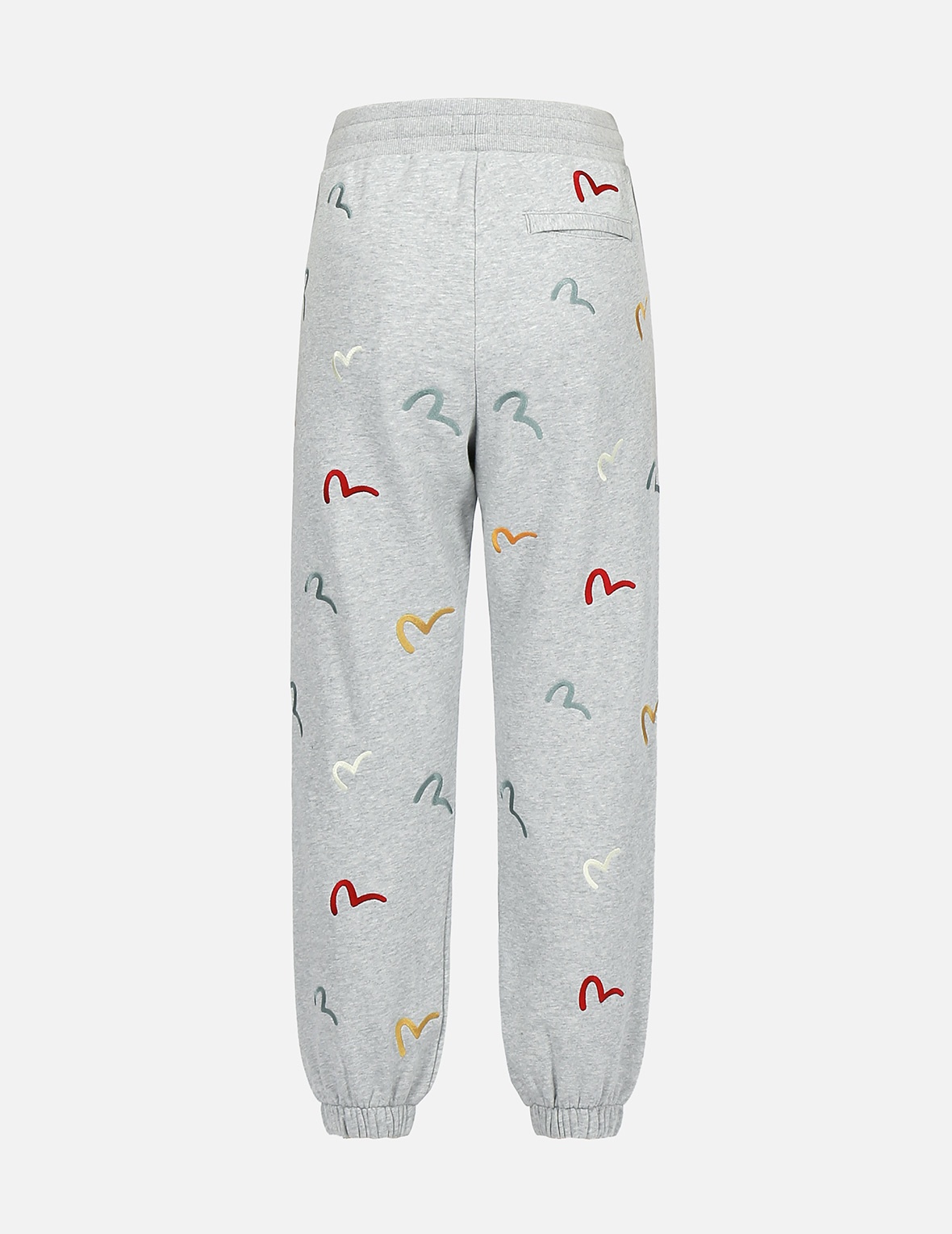 ALLOVER MULTI-COLOR SEAGULL EMBROIDERY SWEATPANTS - 11