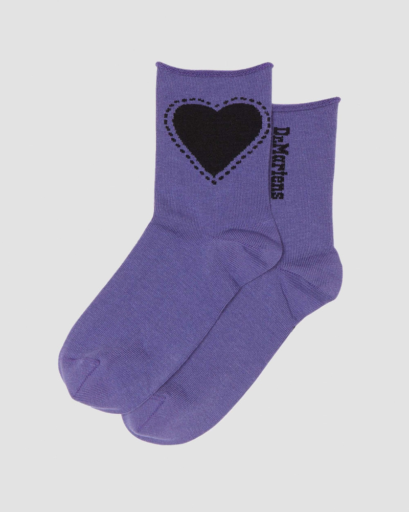 Heart Sock Cotton Blend Socks 1