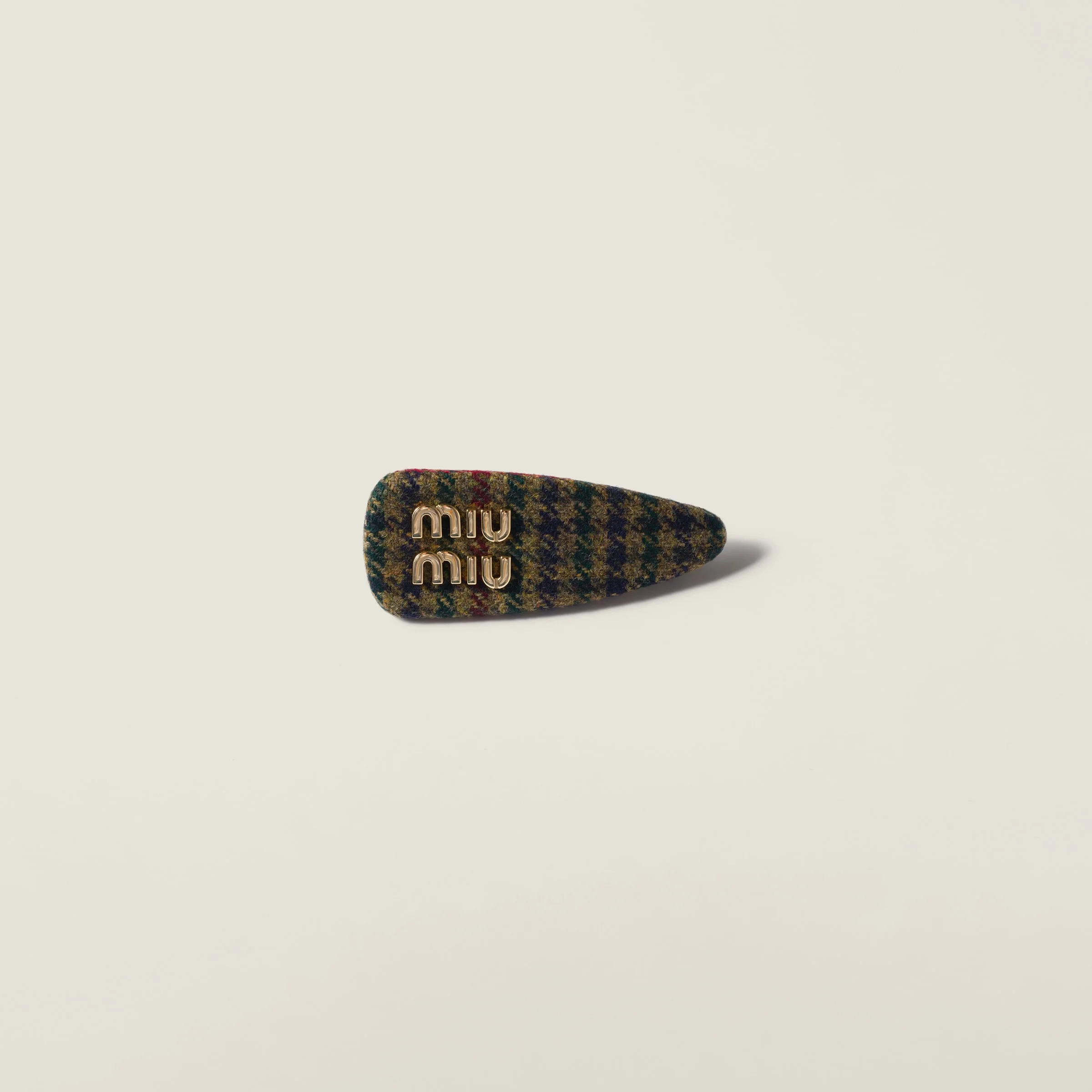 Houndstooth hair clip - 1