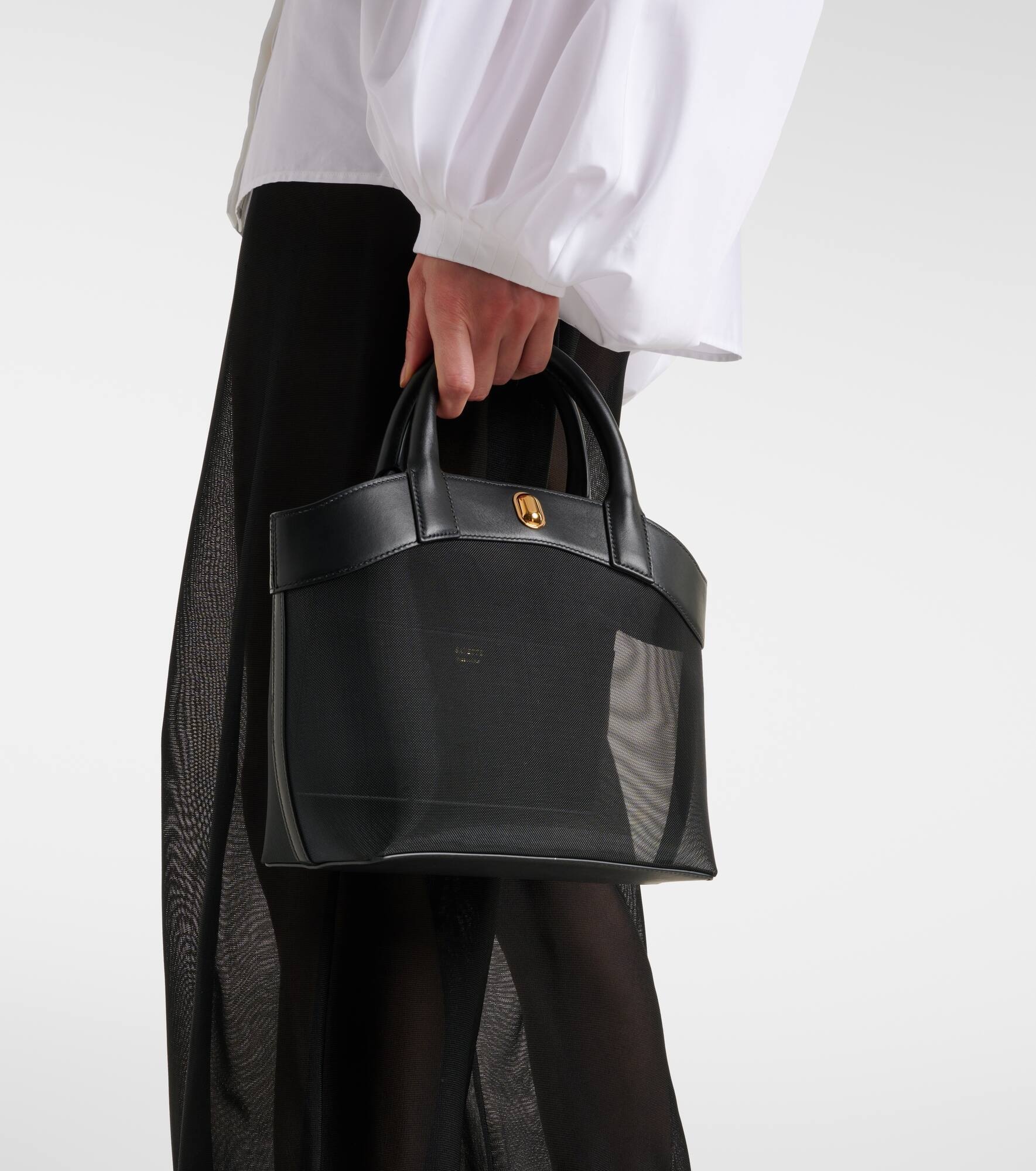 Tondo Small mesh tote bag - 2