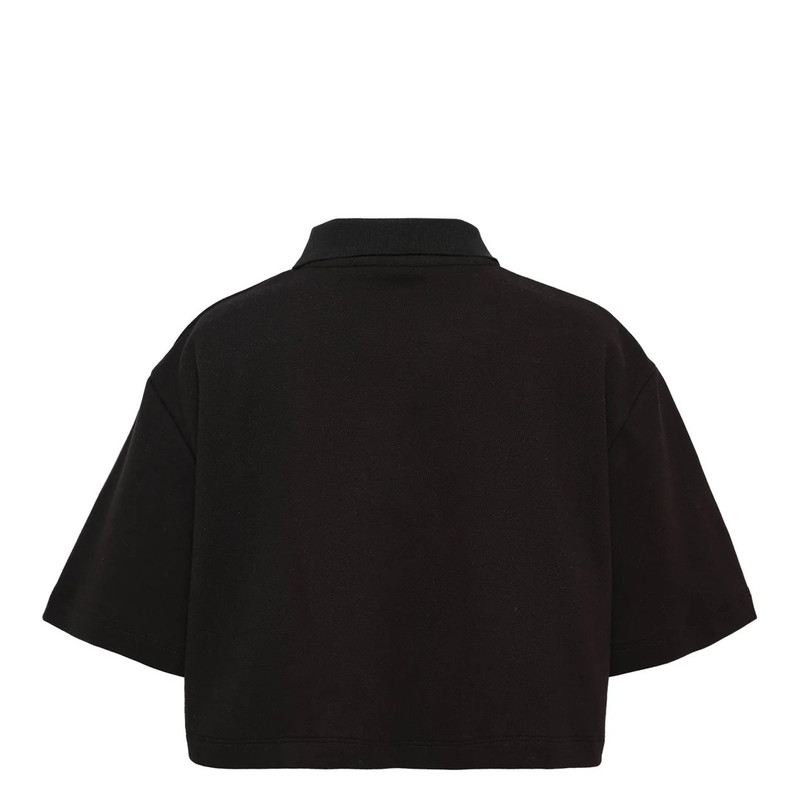MSGM Cropped Polo Tee outlook