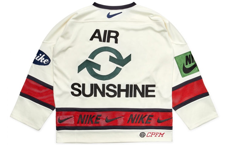 Nike x Cactus Plant Flea Market Hockey Jersey 'White' CI5374-133 - 2