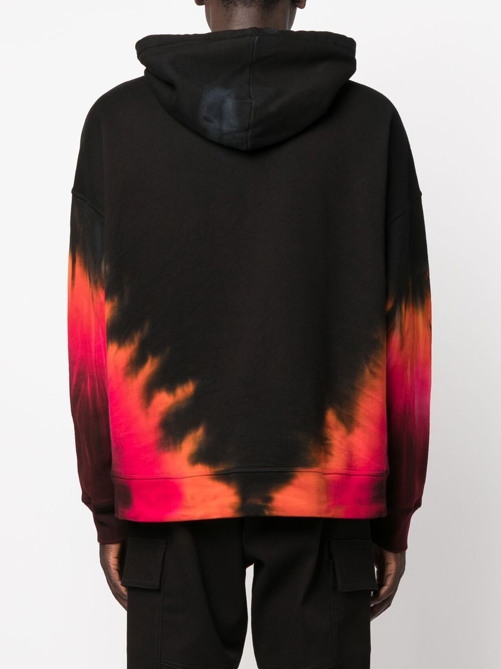 tie-dye long-sleeve hoodie - 4