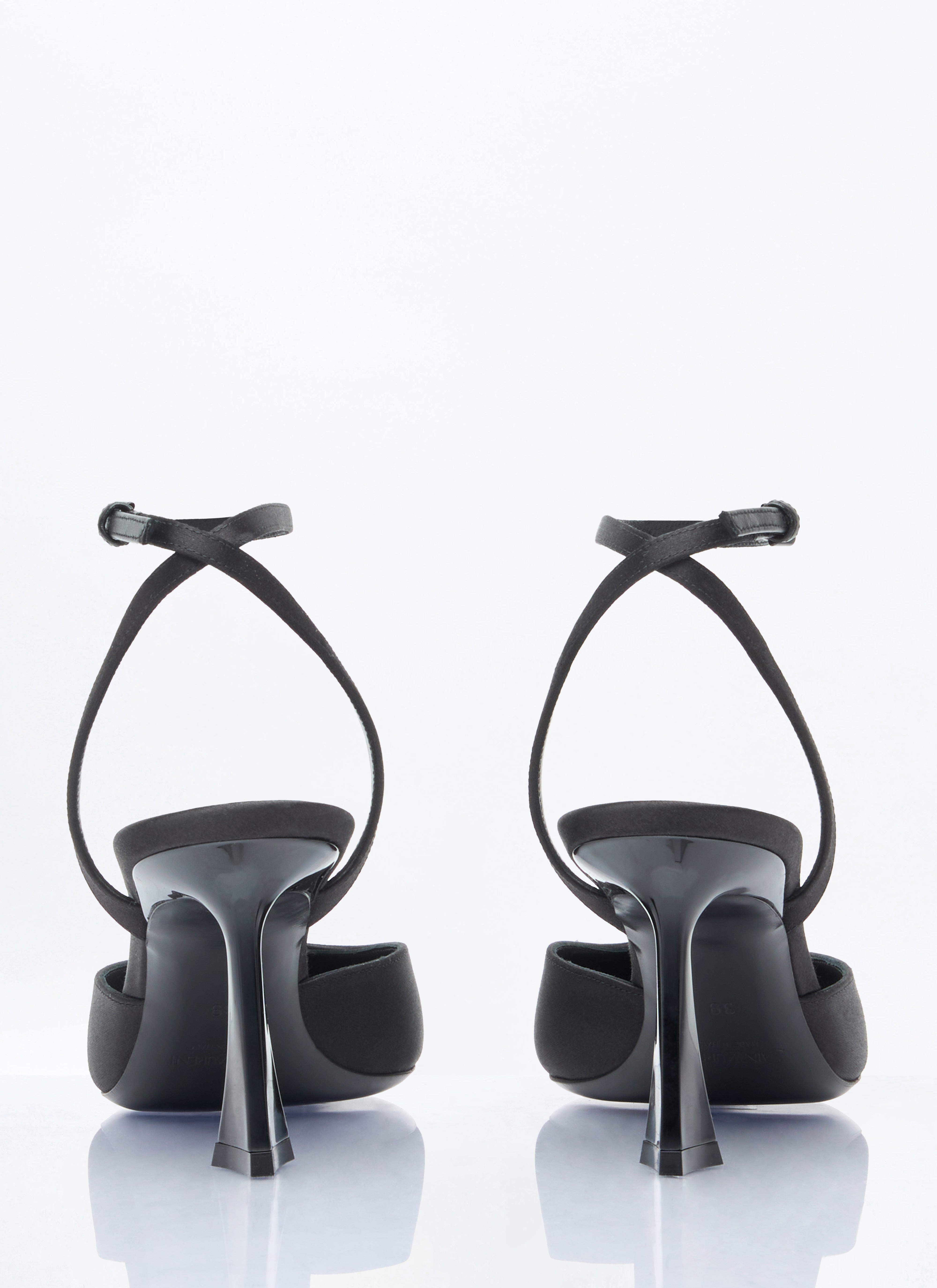 Saint Laurent Women Aiméè Slingback Pumps - 5