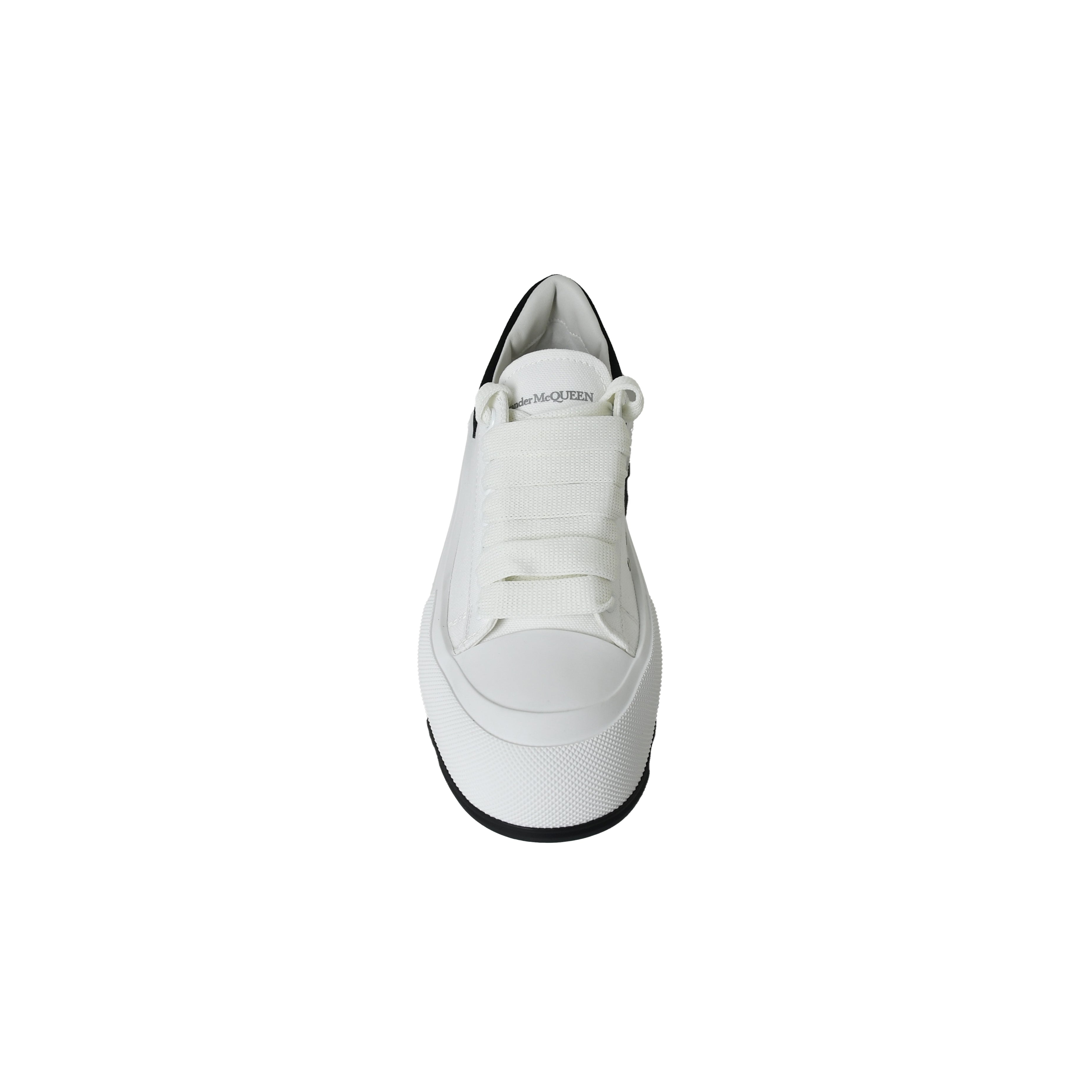 Alexander Mcqueen Tessuto S Gomma Sneakers White Black - 4