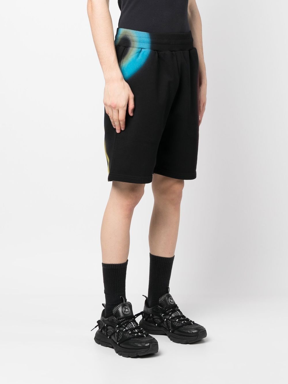 mid-rise track shorts - 3