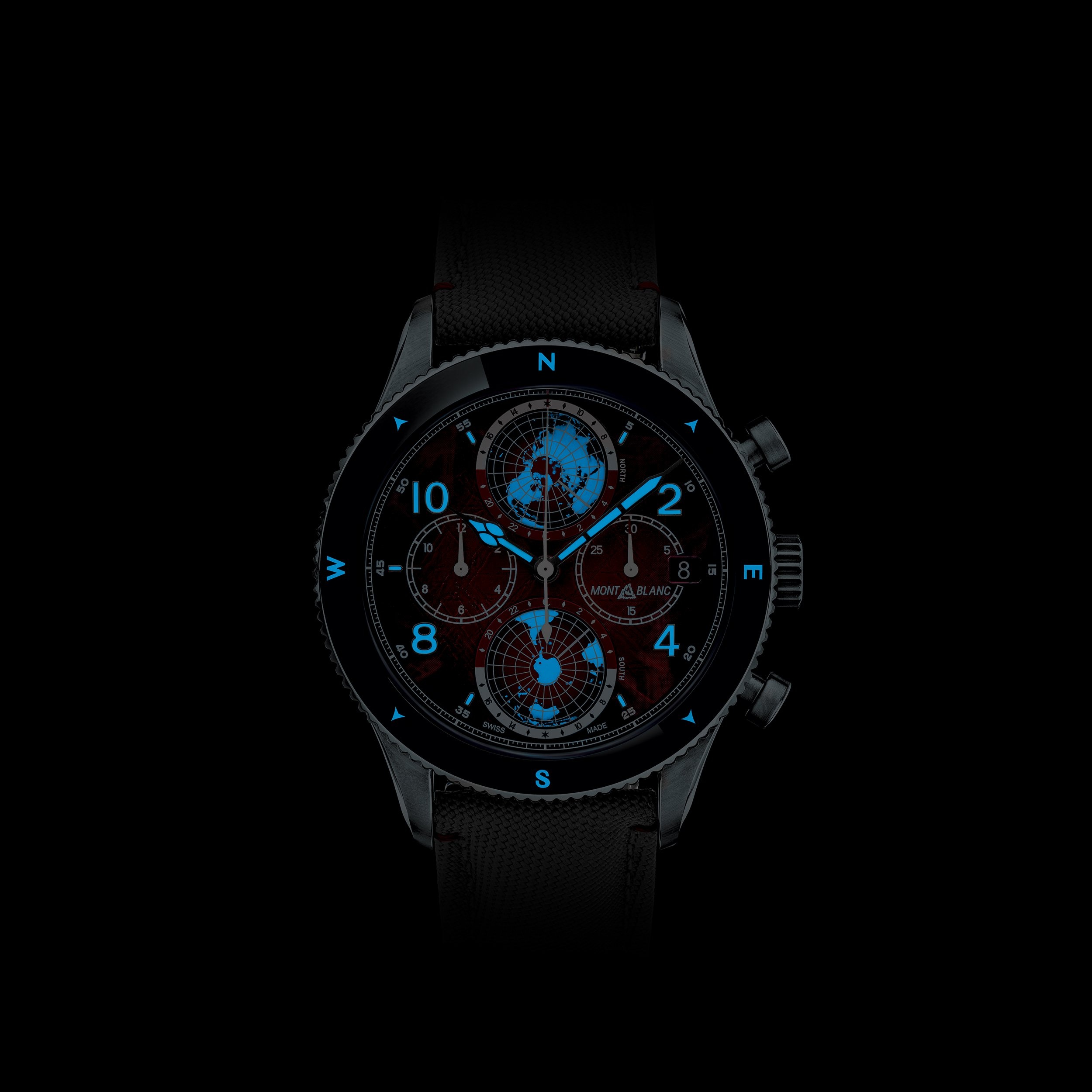 Montblanc 1858 Geosphere Chronograph 0 Oxygen Limited Edition - 290 pieces - 7
