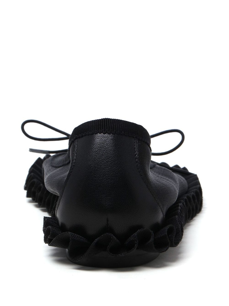 ruffled-detail ballet flats 4