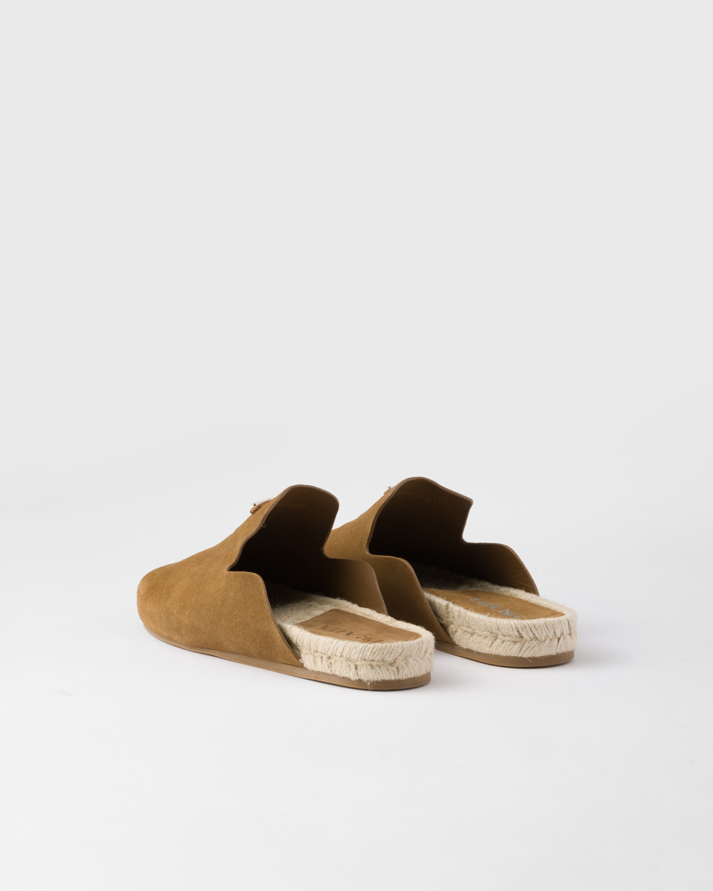 Suede mules - 4