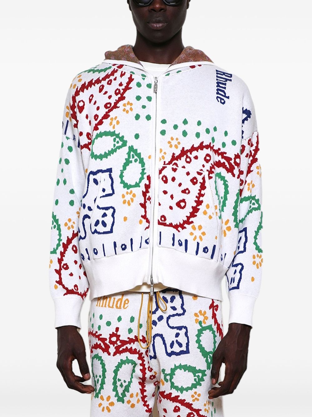 zip-up hoodie - 3