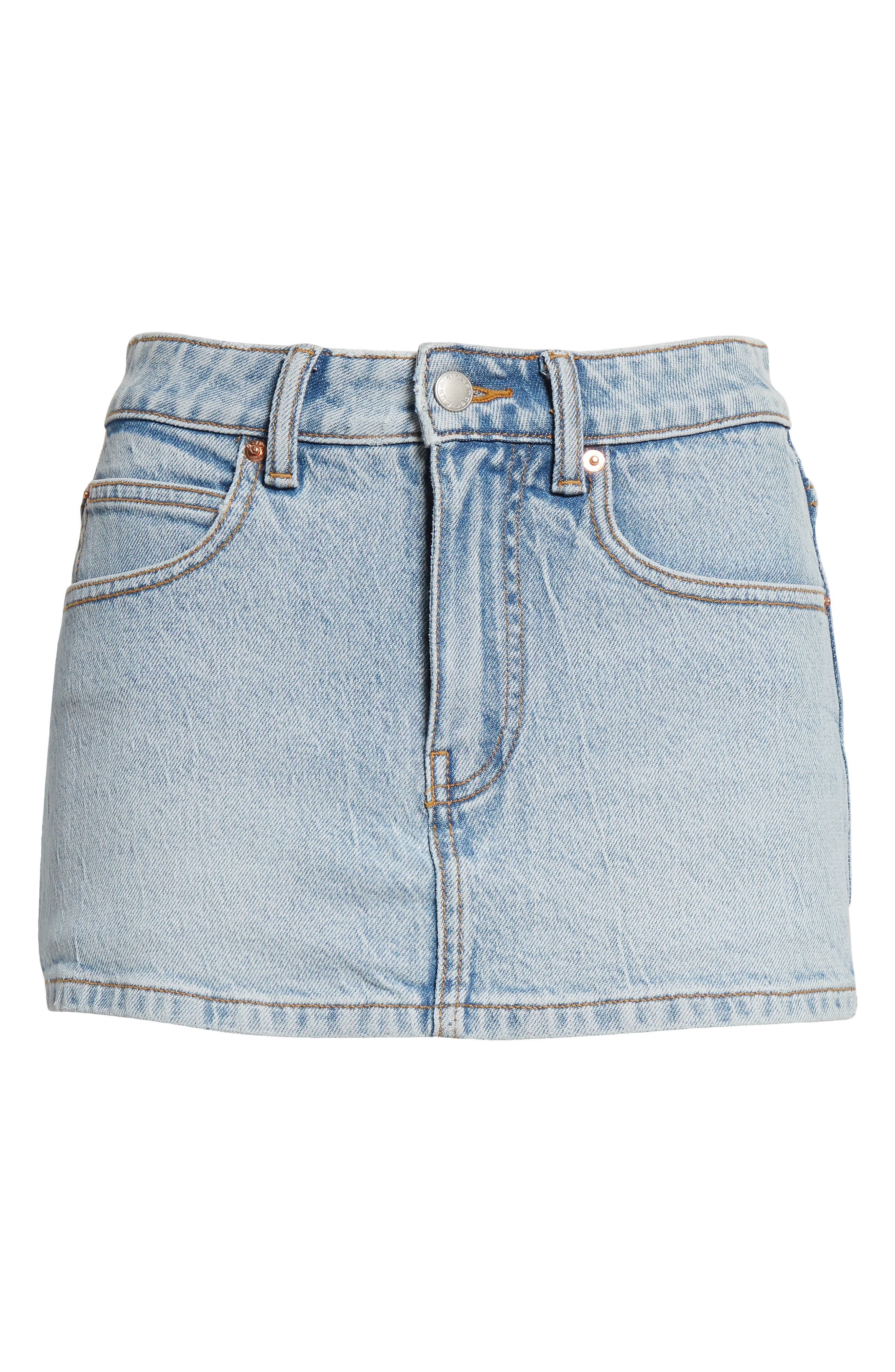 Stretch Denim Skort - 6