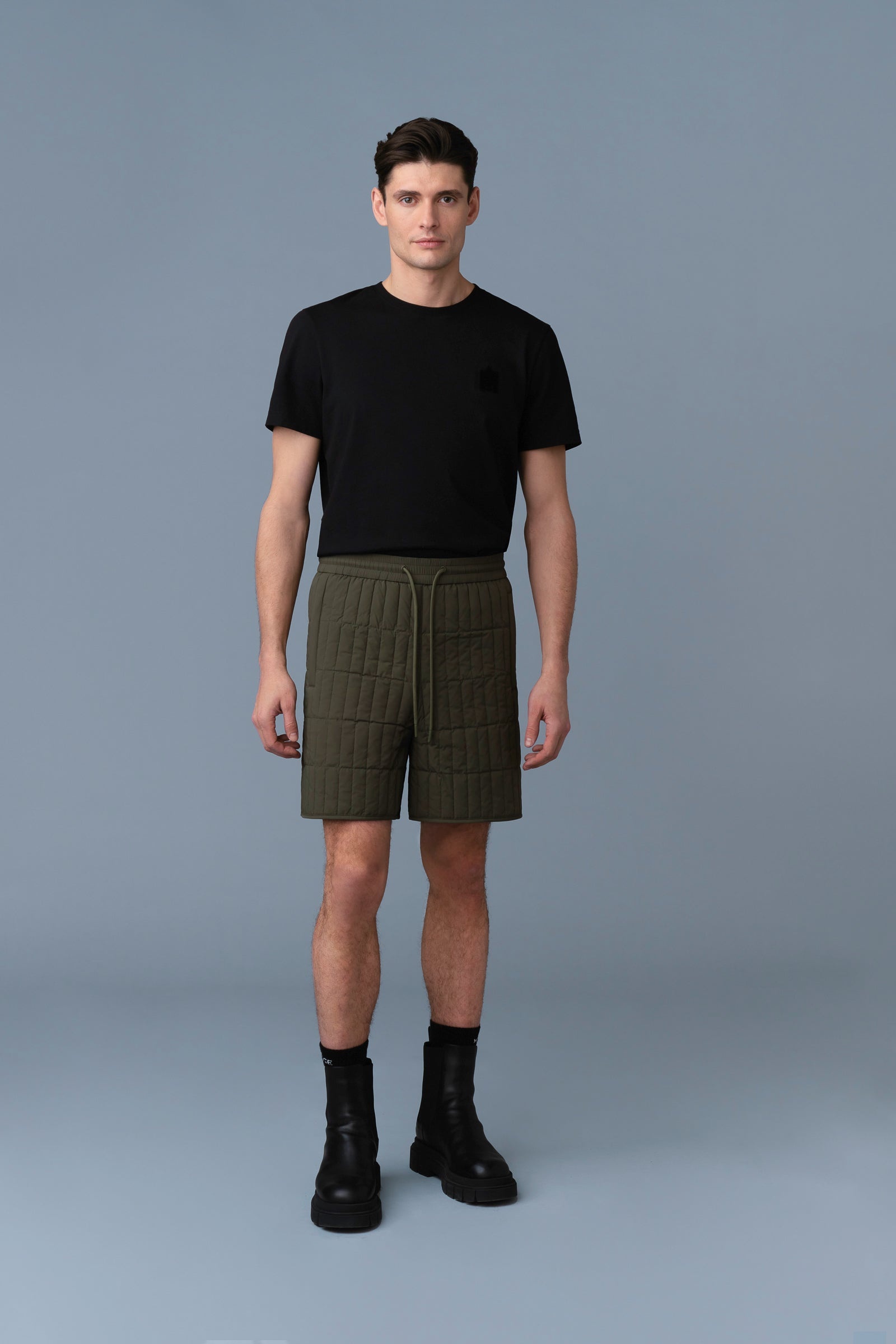 SEBASTIAN Vertical Quilted Shorts - 3