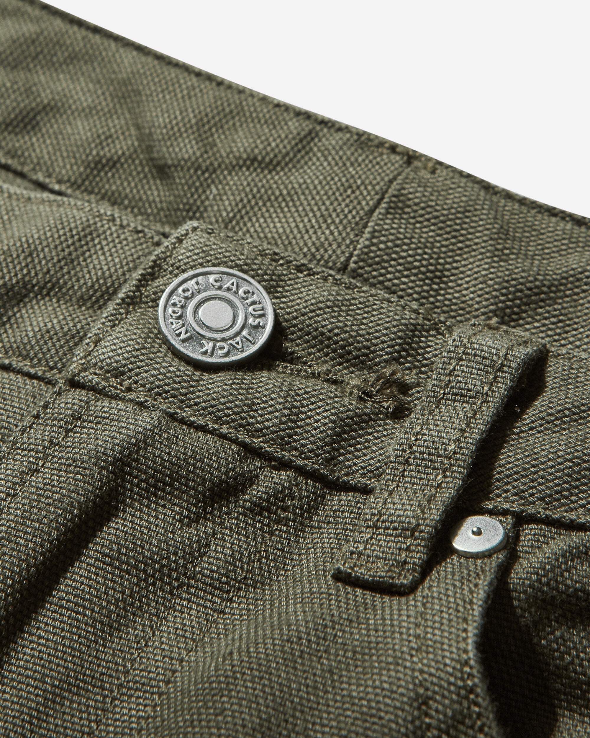 Women's Travis Scott Cargo Pants Khaki - 4