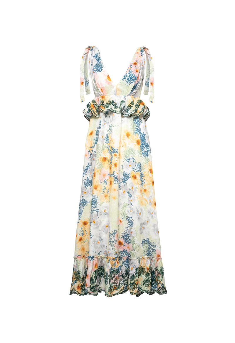 Infinito Florecer Maxi Dress 1