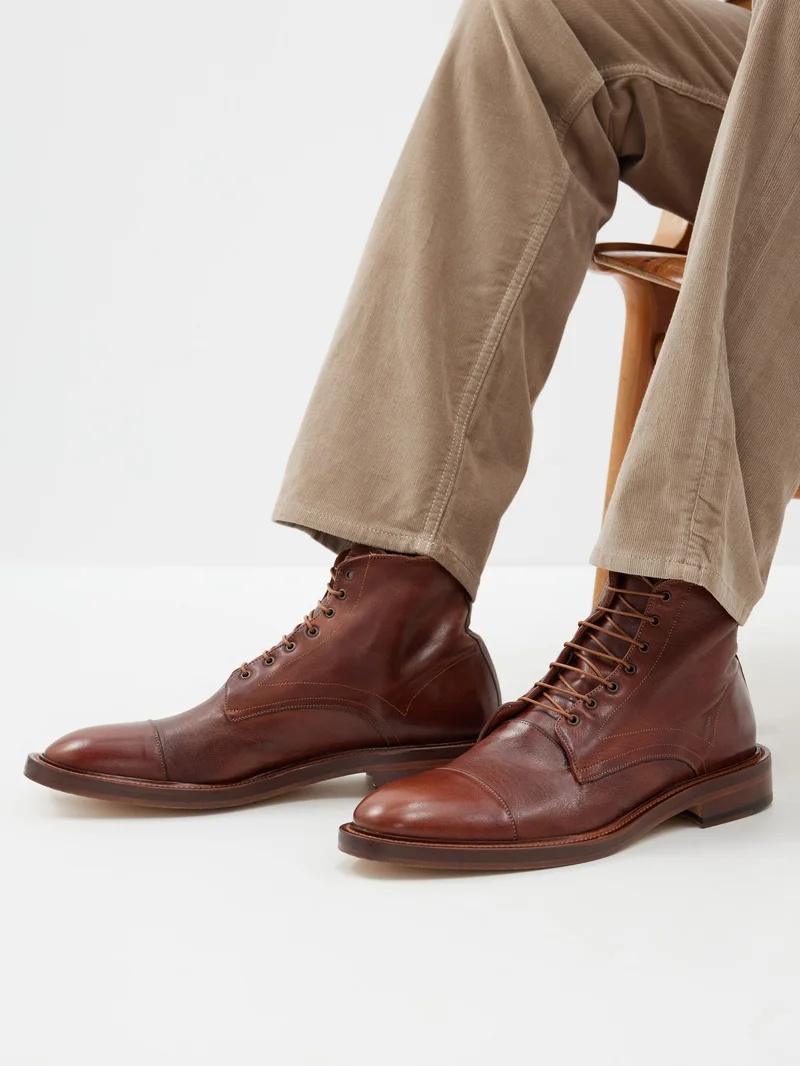 Paul Smith Newland lace-up leather boots matchesfashion REVERSIBLE