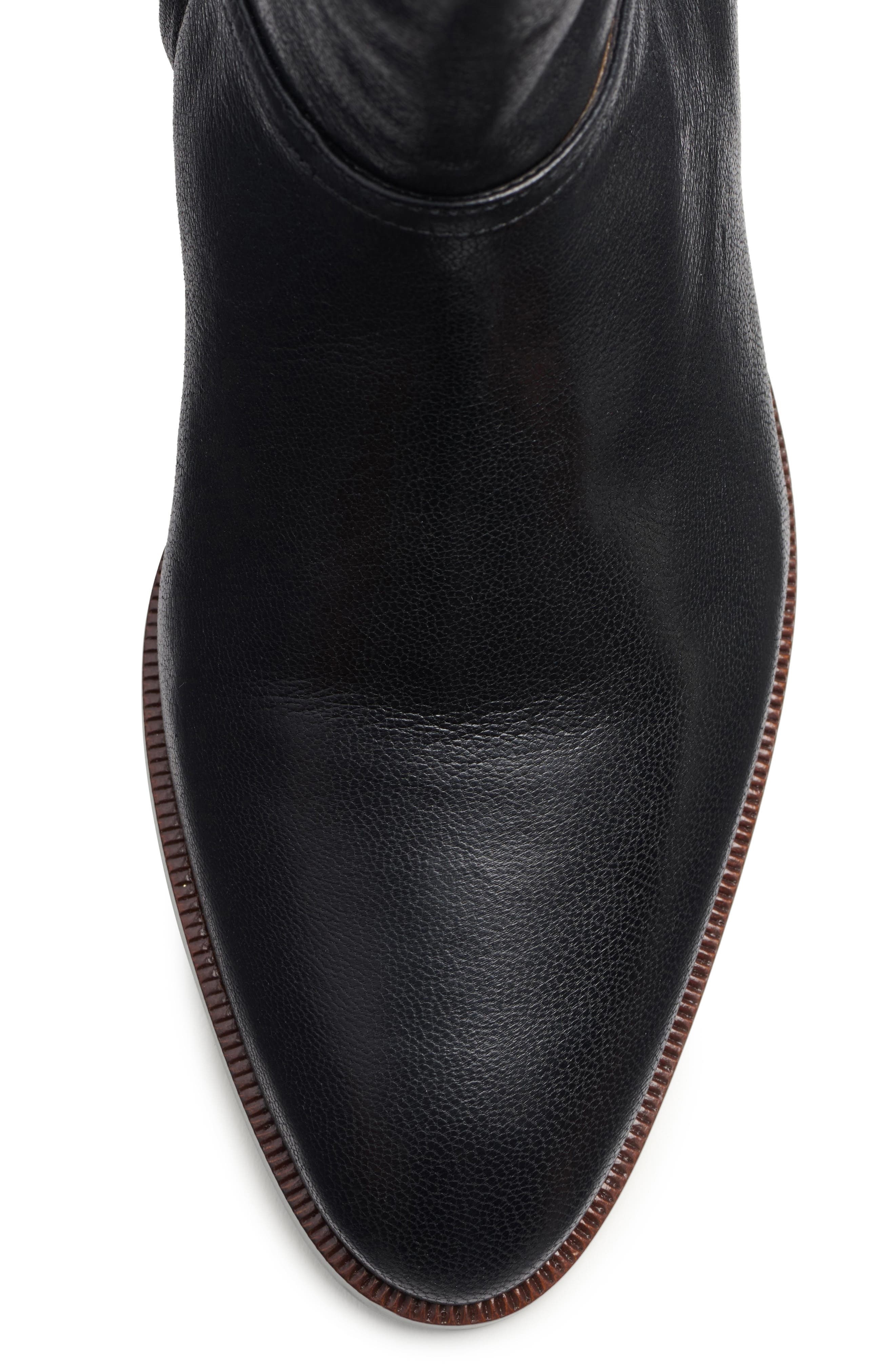 Valentino Garavani Pat VLOGO Ankle Boot in Nero at Nordstrom - 6