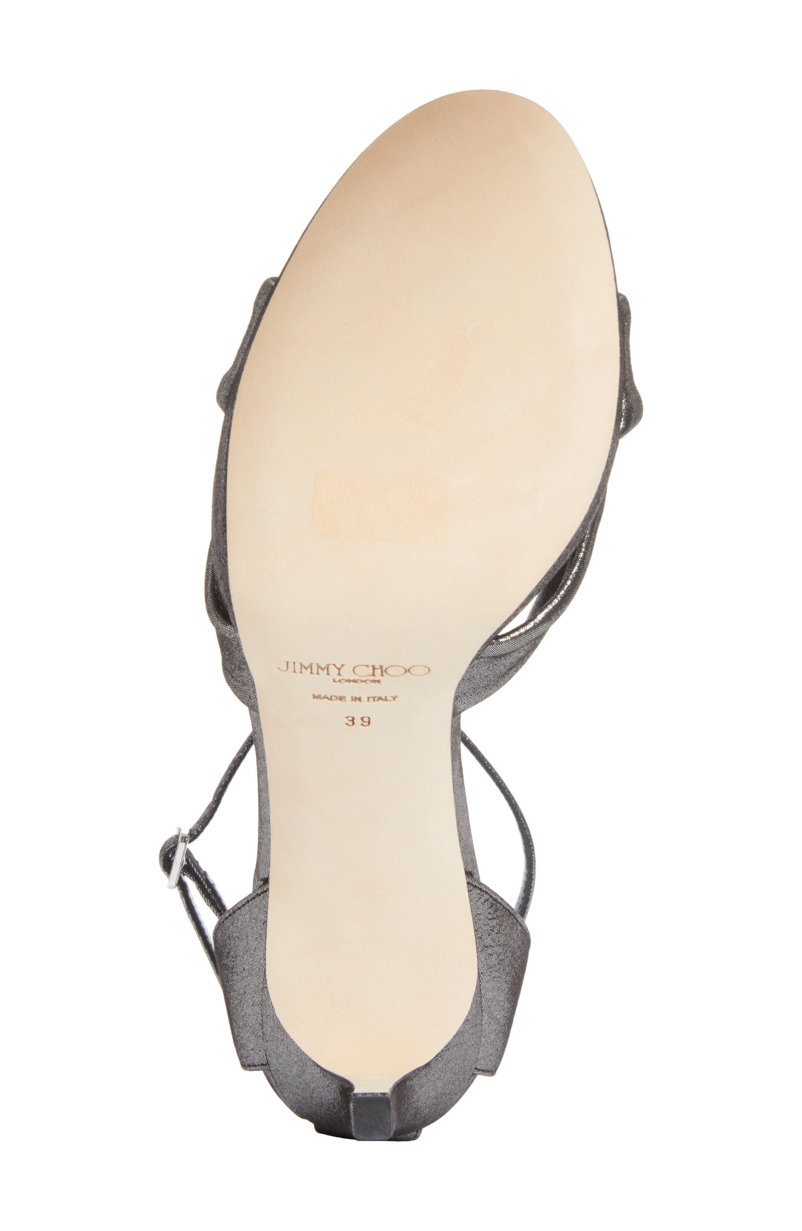 Jimmy Choo Rosie Ankle Strap Sandal in Anthracite at Nordstrom - 6