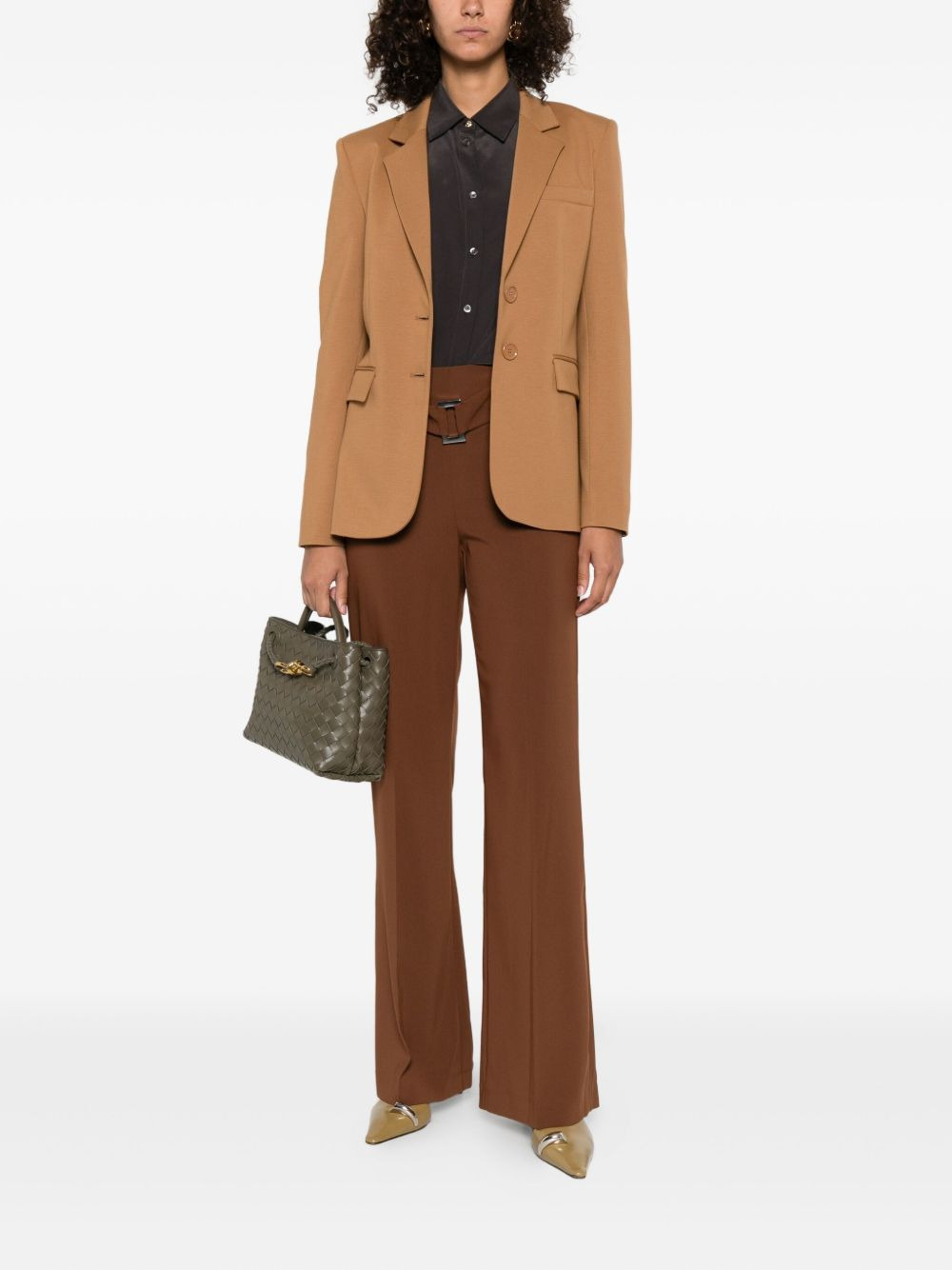 notched-lapel blazer - 2