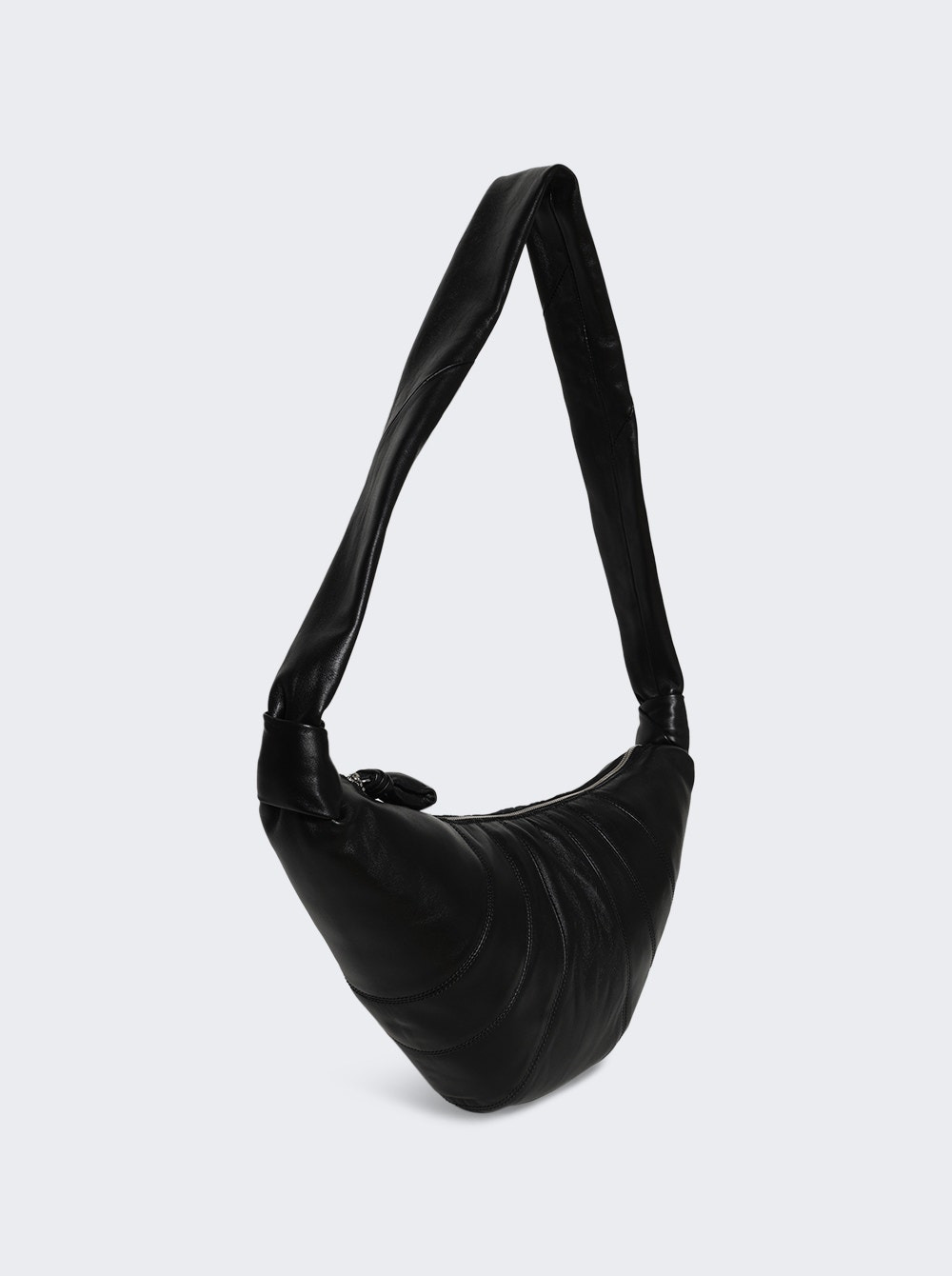 Medium Croissant Bag Bk999 Black - 4