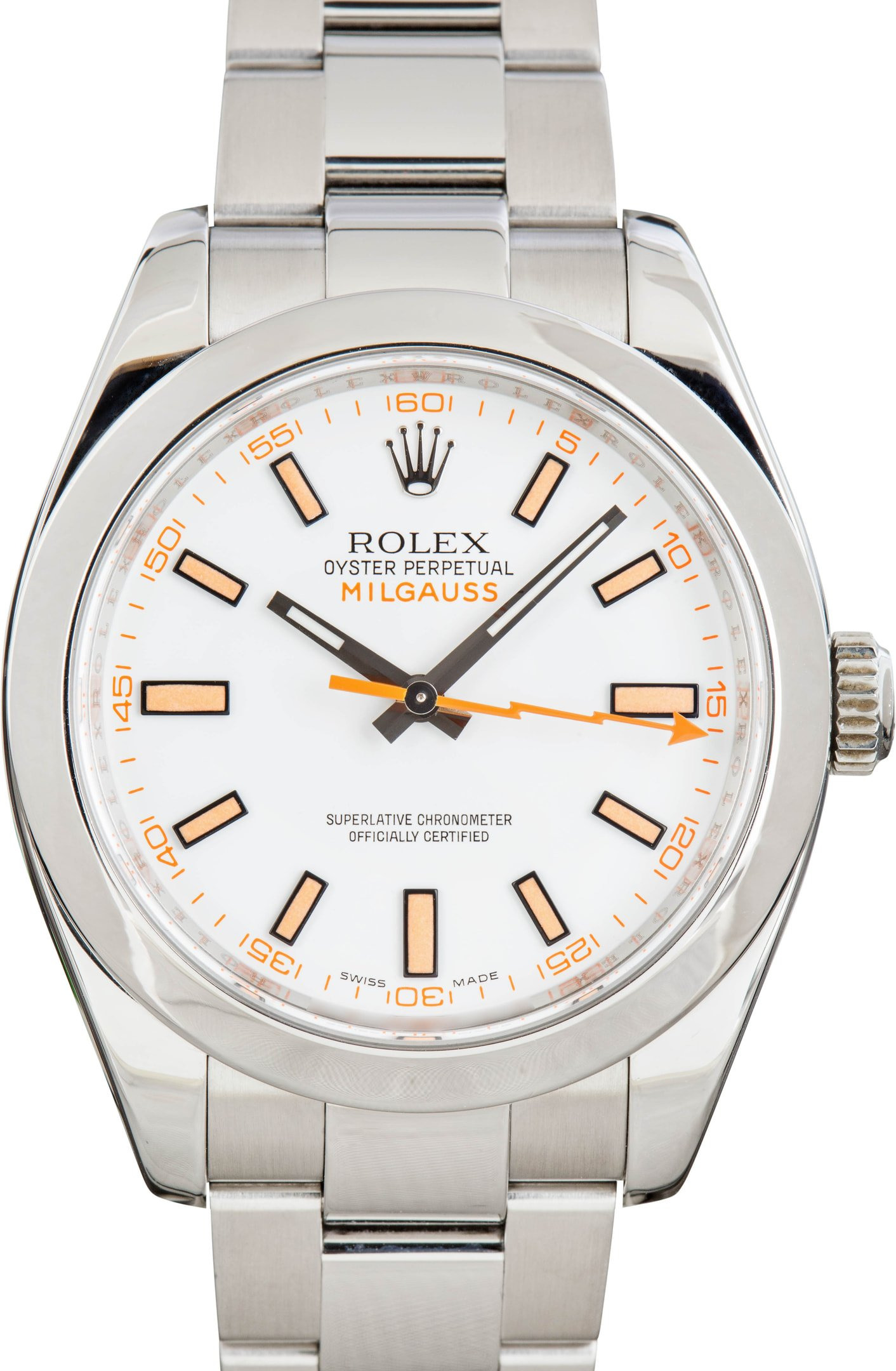 Rolex Milgauss 116400 White Dial - 1