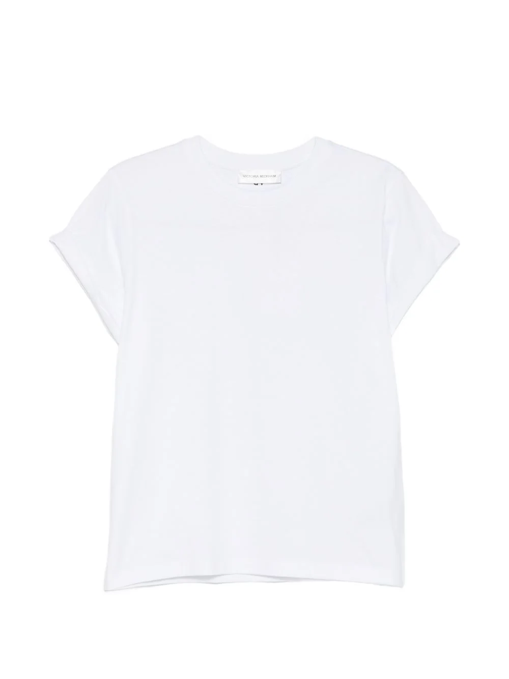 cuffed sleeve T-shirt - 1