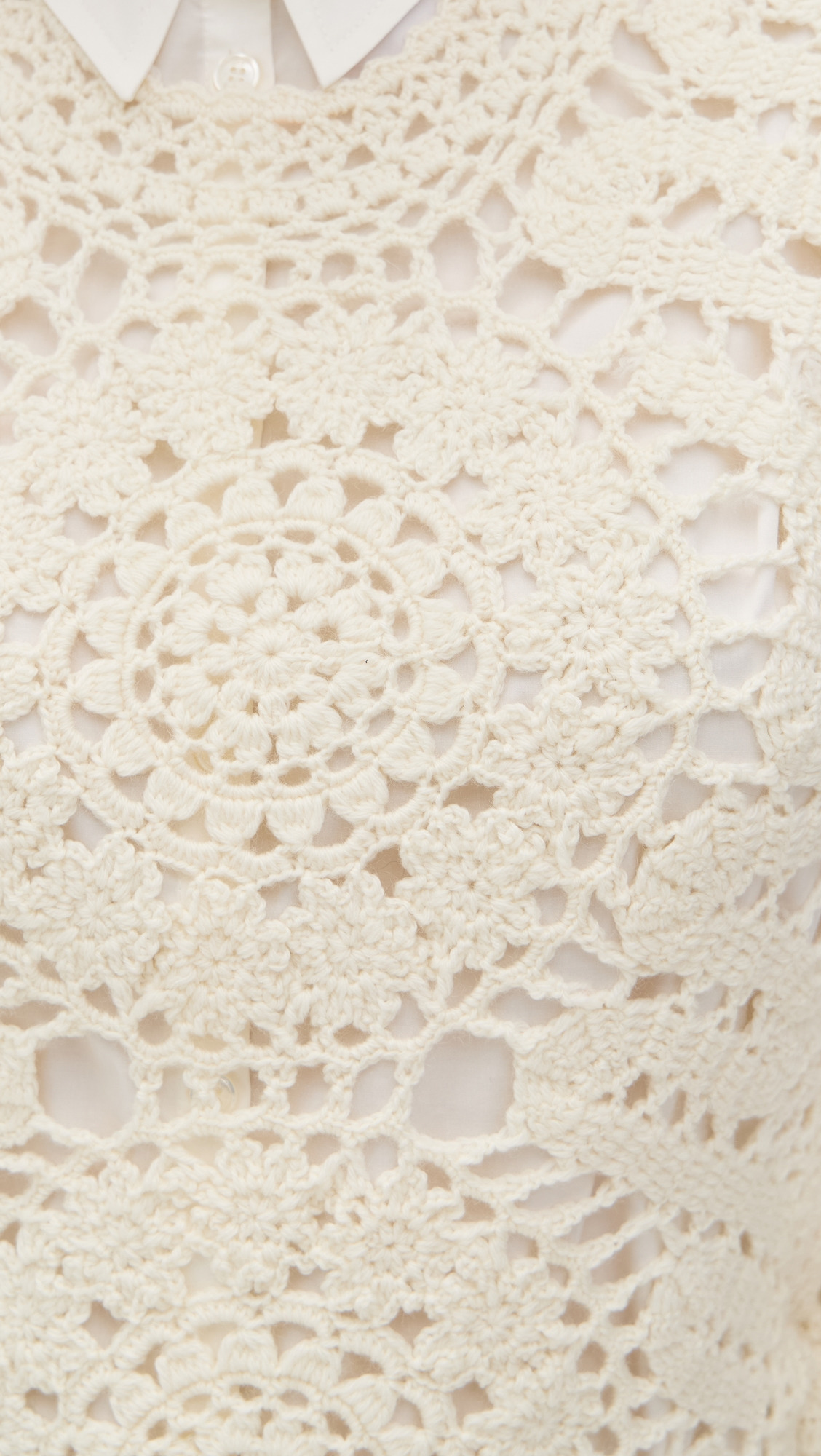 Nara Crochet Combo Shirt - 5