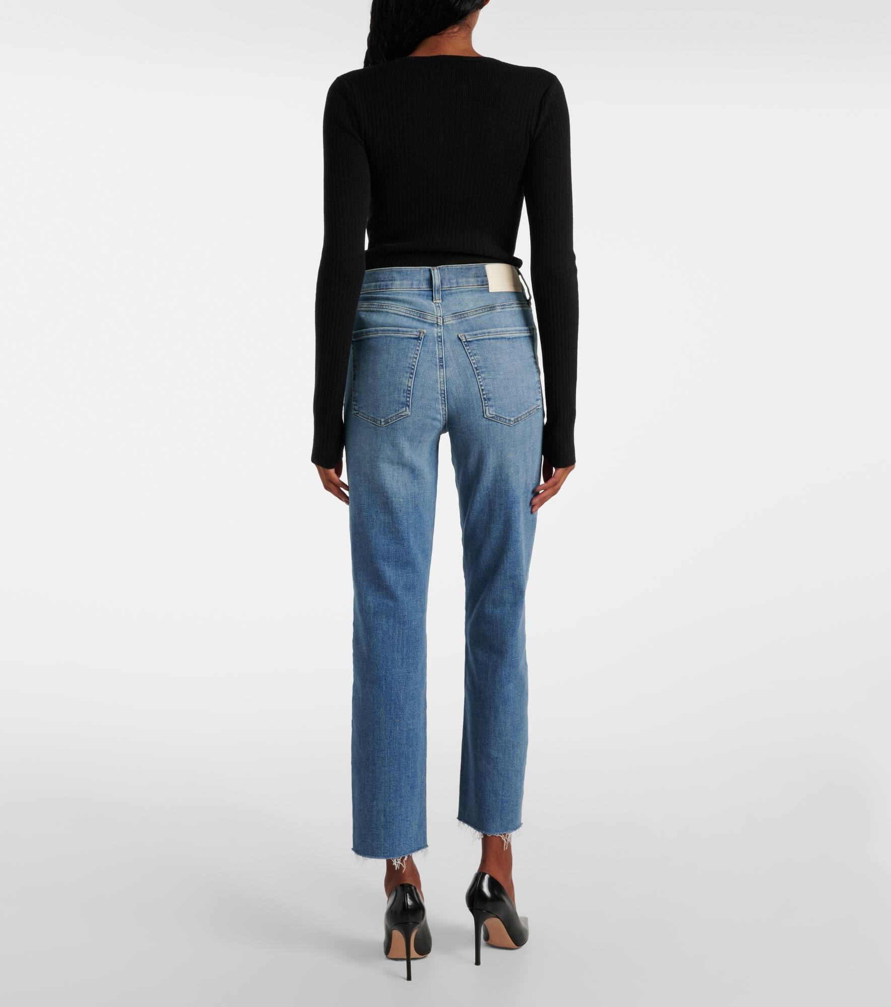 Caia high-rise straight jeans - 3