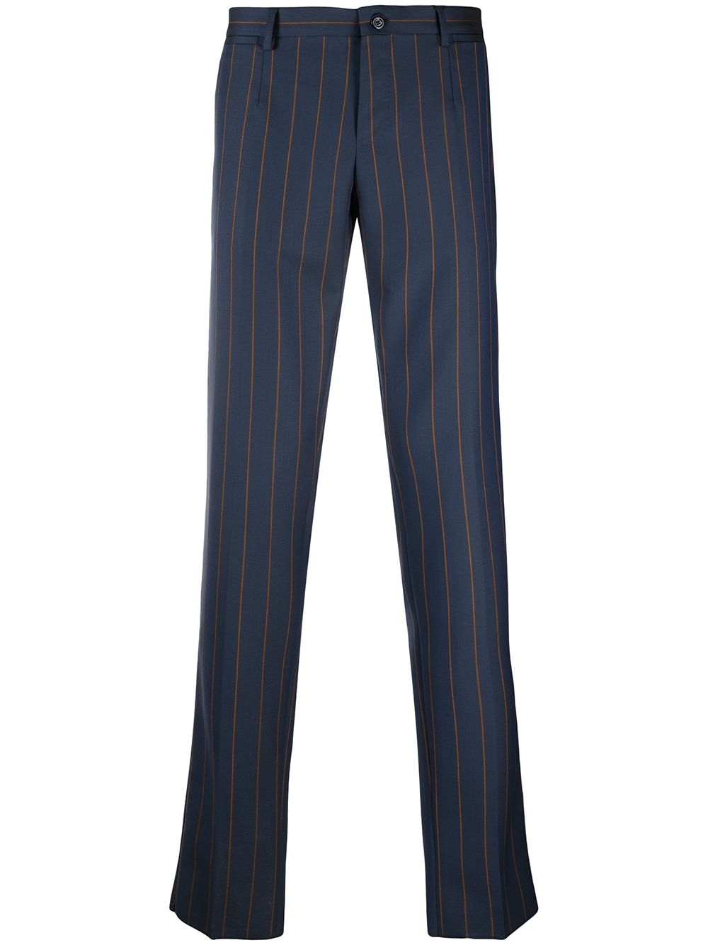 pinstripe tailored trousers - 1