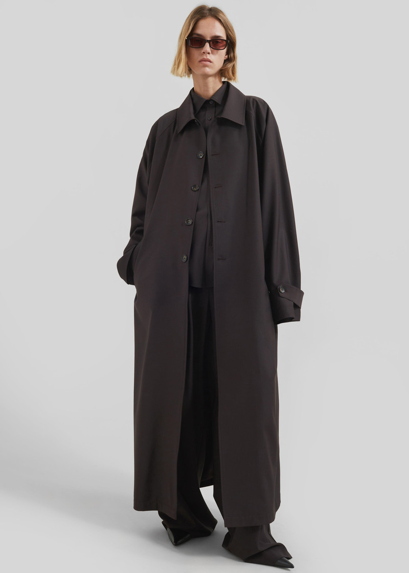 Shay Trench Coat - Brown 9