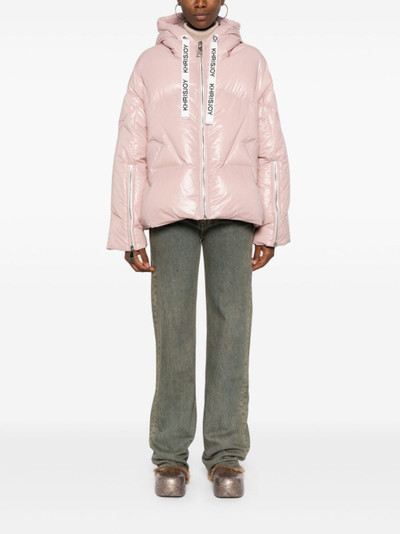 Khrisjoy Khris shiny puffer jacket outlook