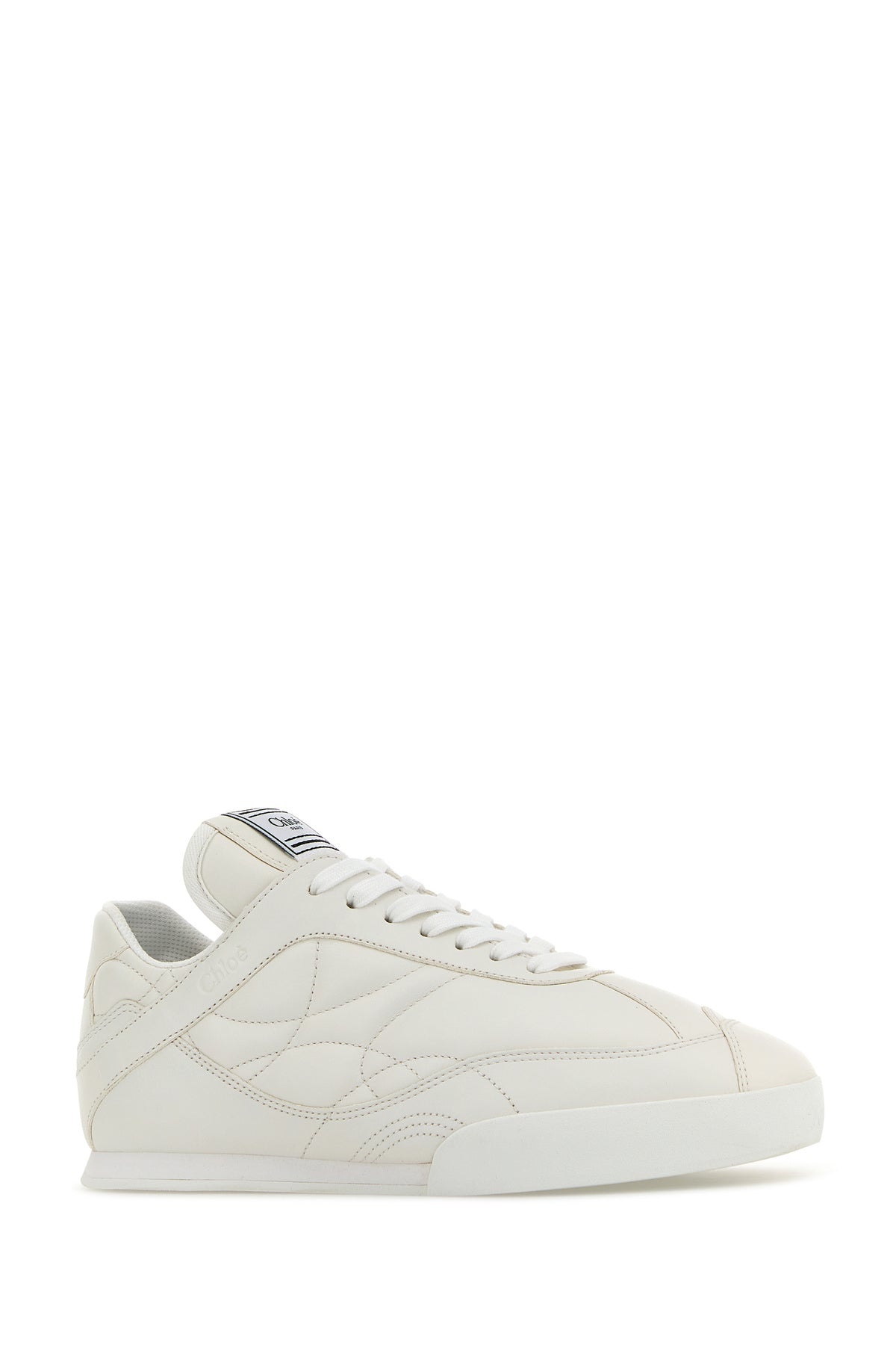 White leather Chloè Kick sneakers - 2