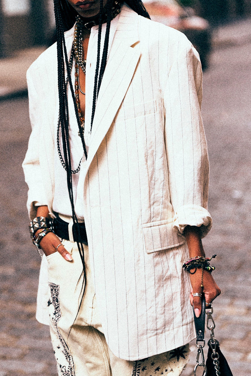 OVERSIZED RAGGED BLAZER 3