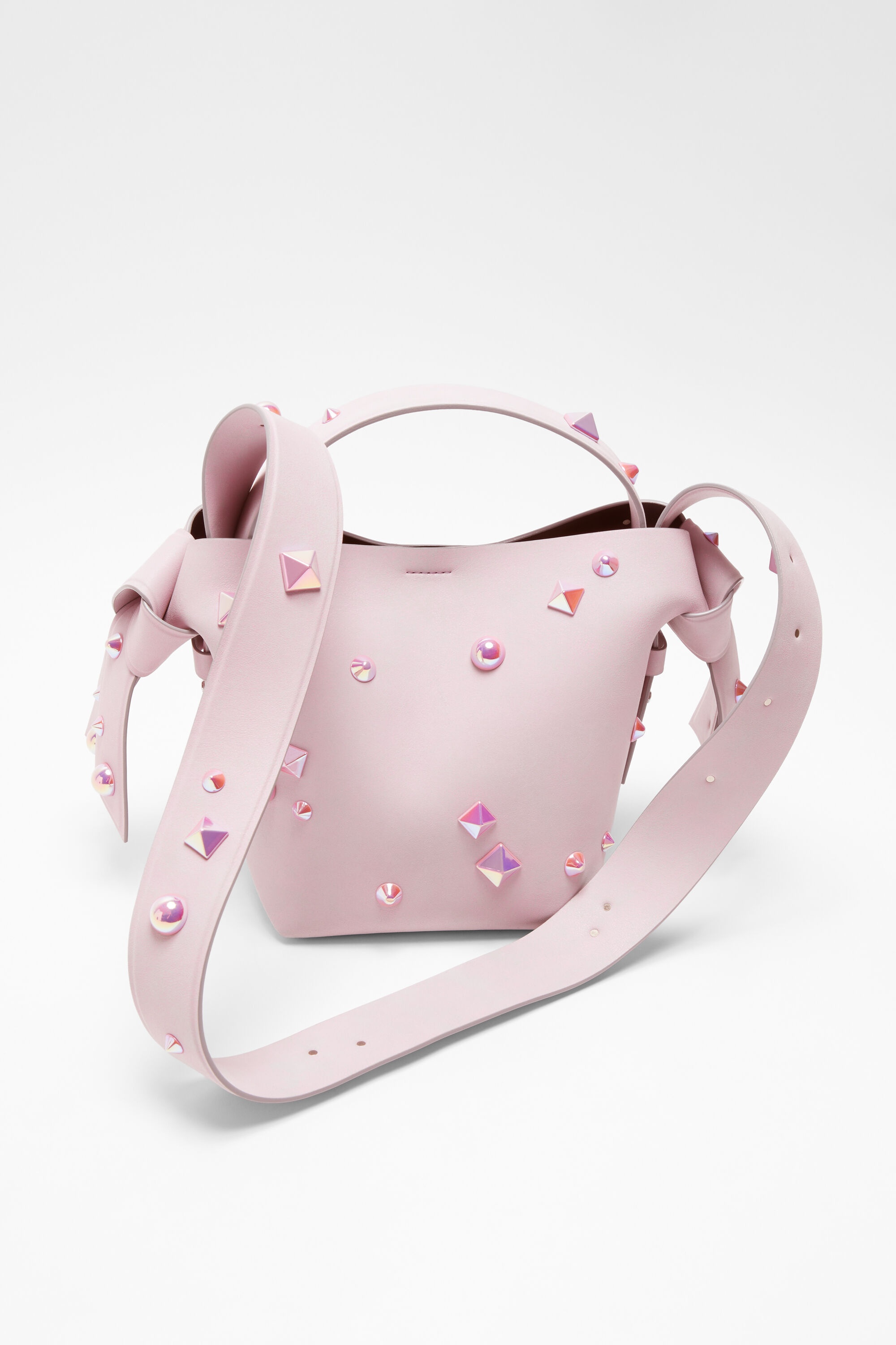 Musubi mini shoulder bag - Pink/grey - 3