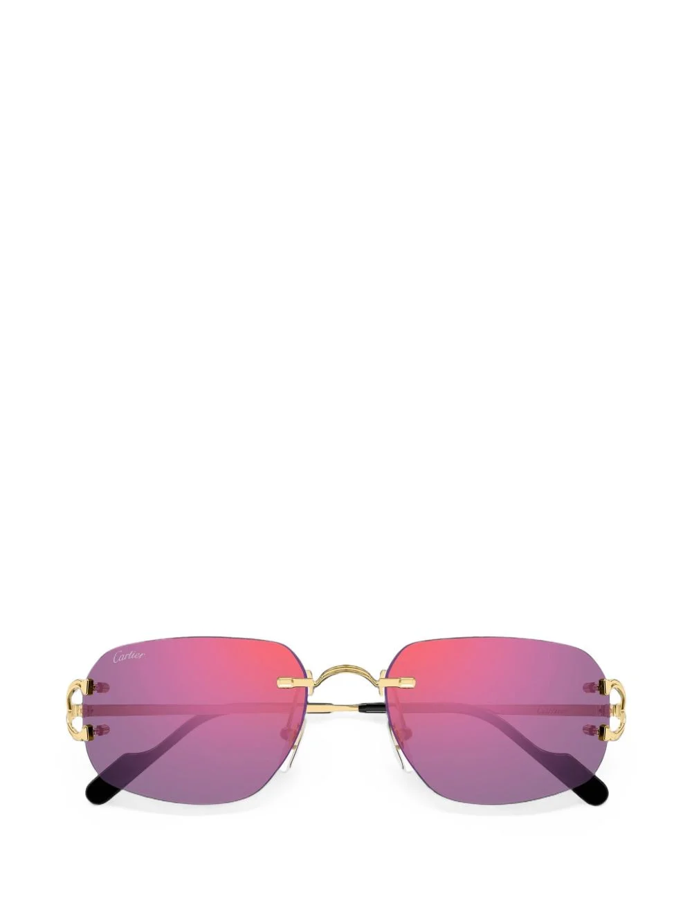 C de Cartier rimless sunglasses - 1