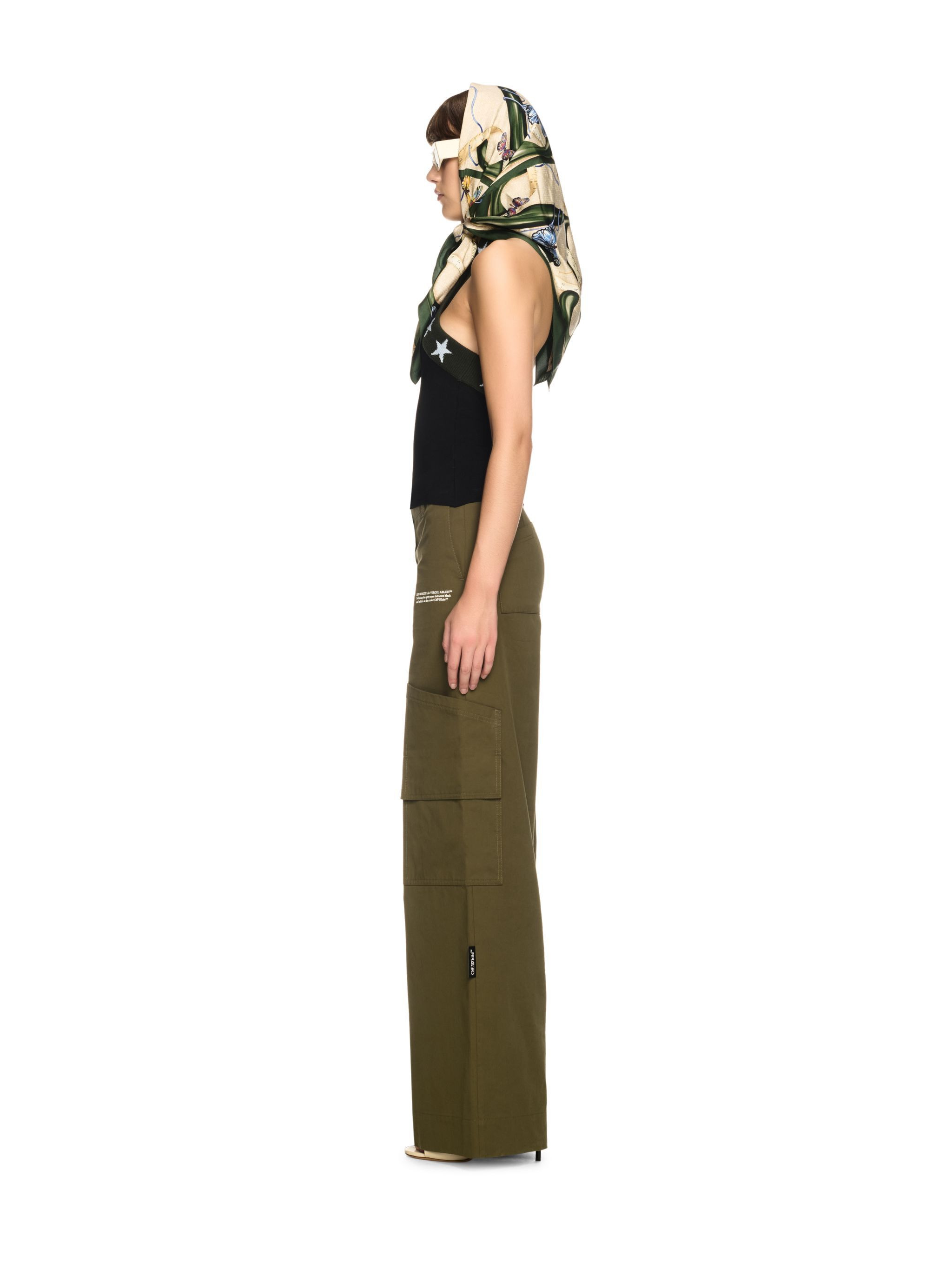 Green Toybox Cotton Cargo Pants - 3