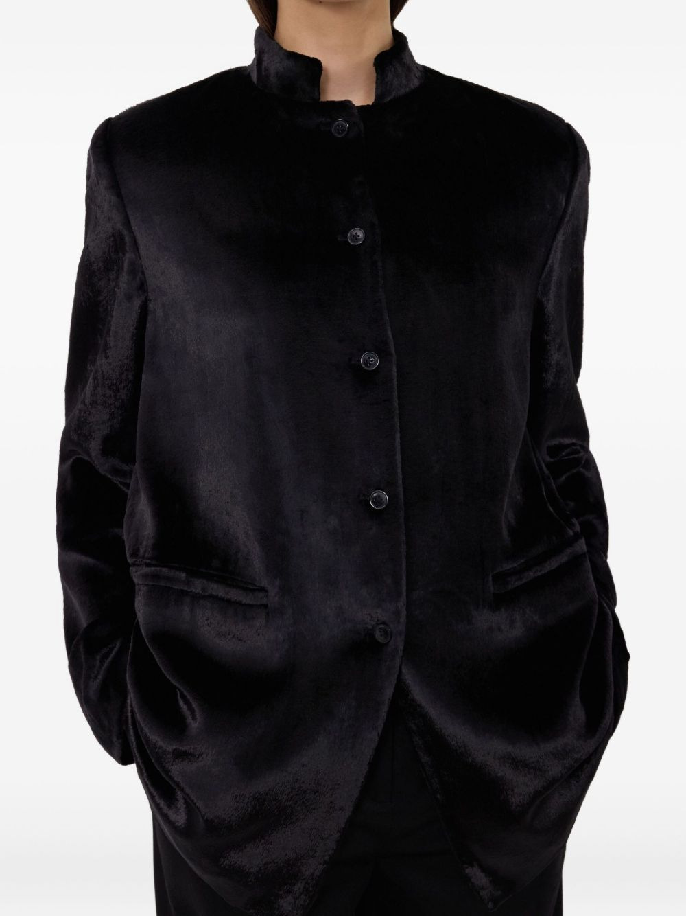 Lara stand-collar jacket - 4