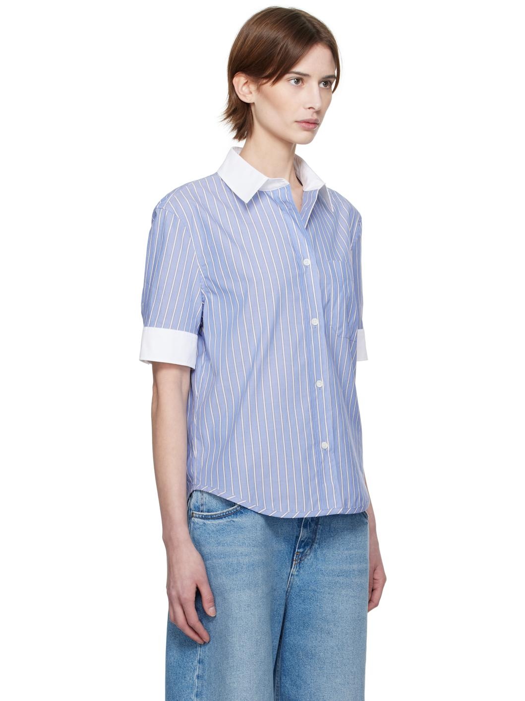 Blue Striped Shirt - 2